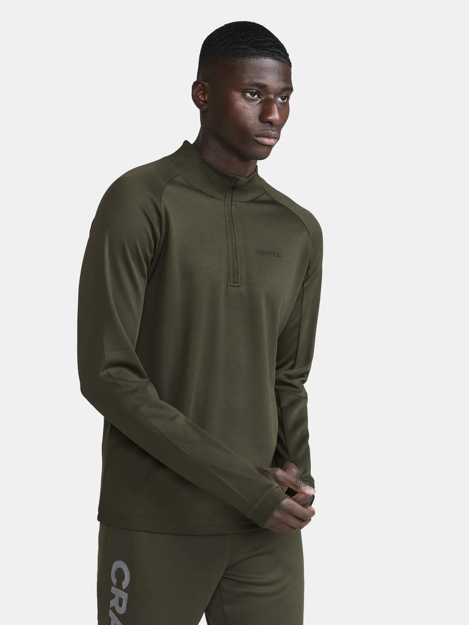 craft Evolve Halfzip M - Elastische midlayer van gerecycled polyester – Juniper 2/7