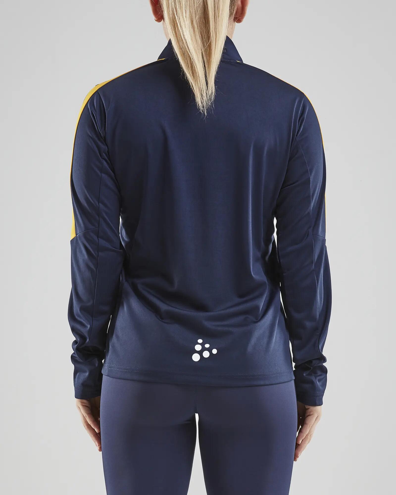 craft Progress Halfzip LS Tee W - Maillot d'entraînement léger – Navy/Sweden 3/5