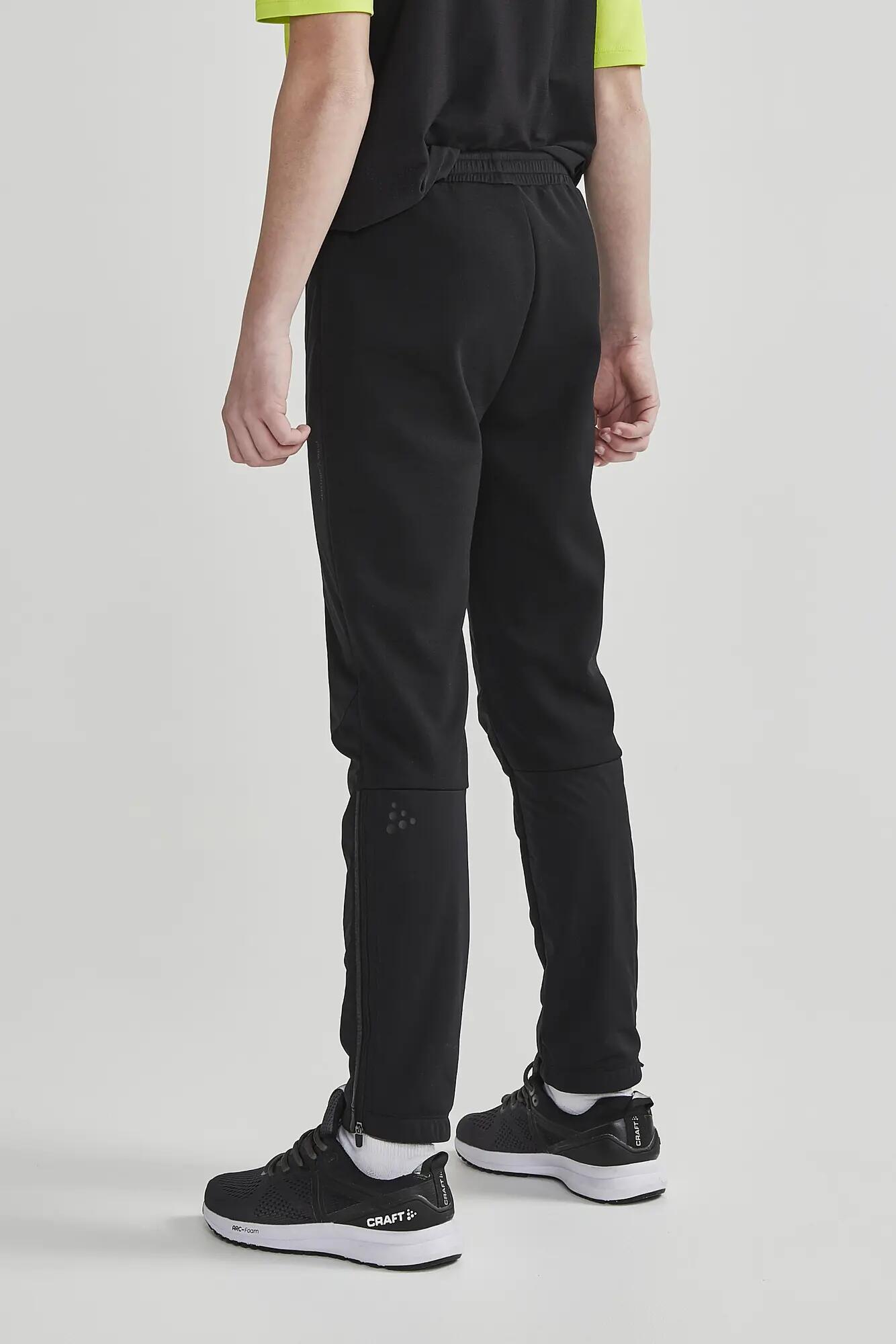 craft CORE Warm Pants Jr - Pantaloni junior caldi e antivento – Black 3/7