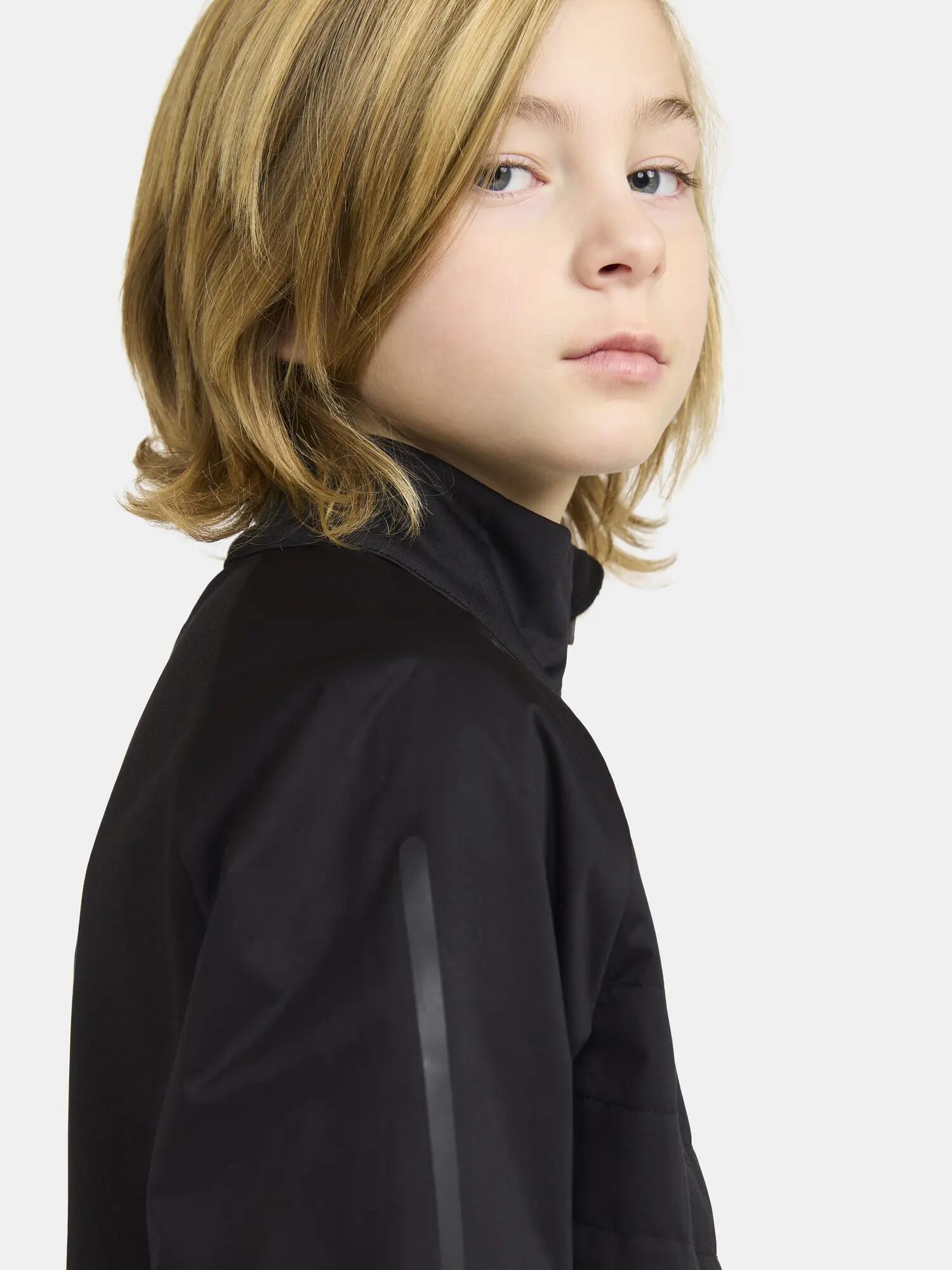 craft ADV Nordic Club Jacket Jr - Trainingsjacke isoliert – Black 5/7