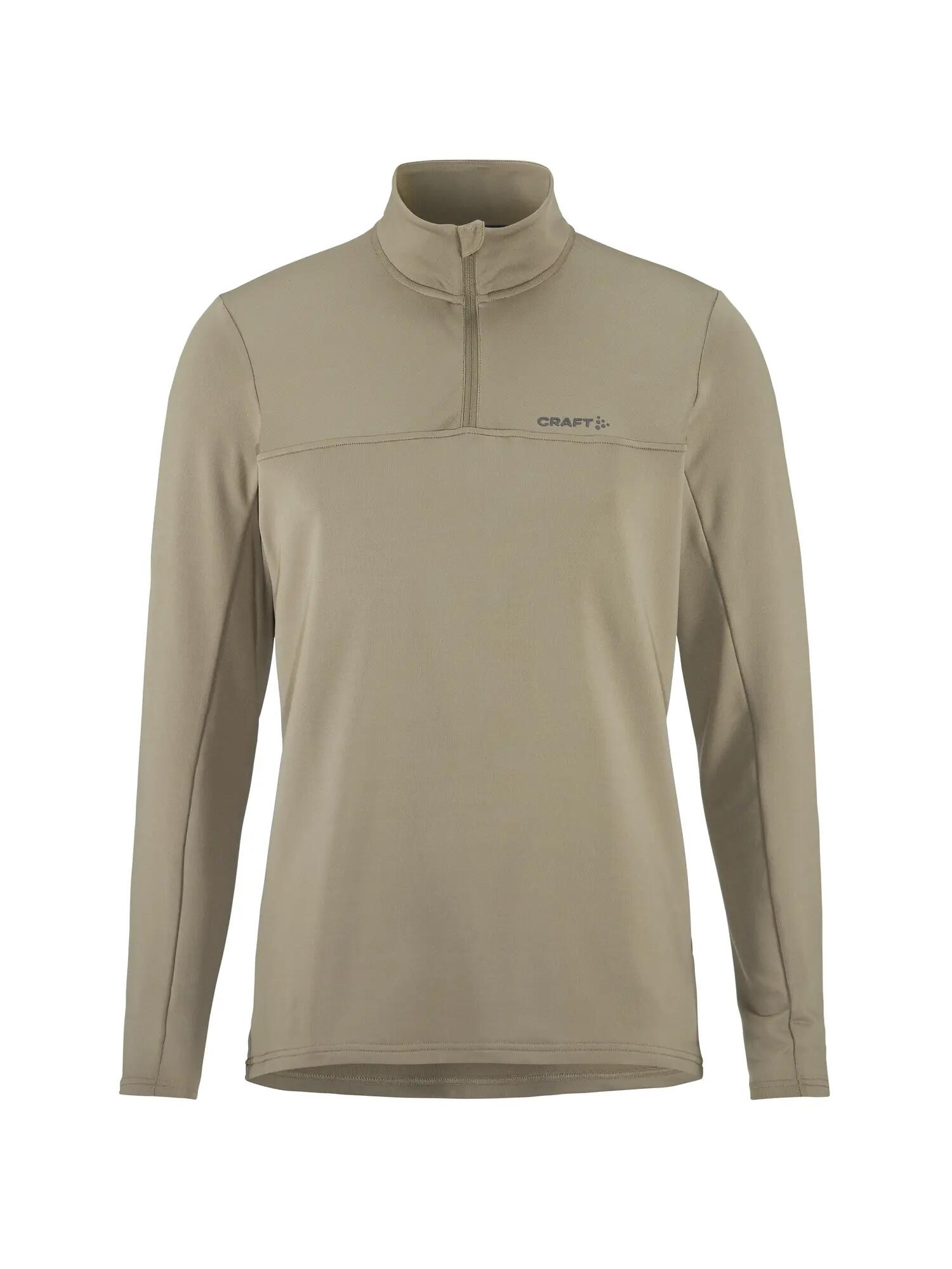 craft Gain Midlayer M half-zip — zeer zachte, licht geborsteld binnenzijde – Raw 1/7