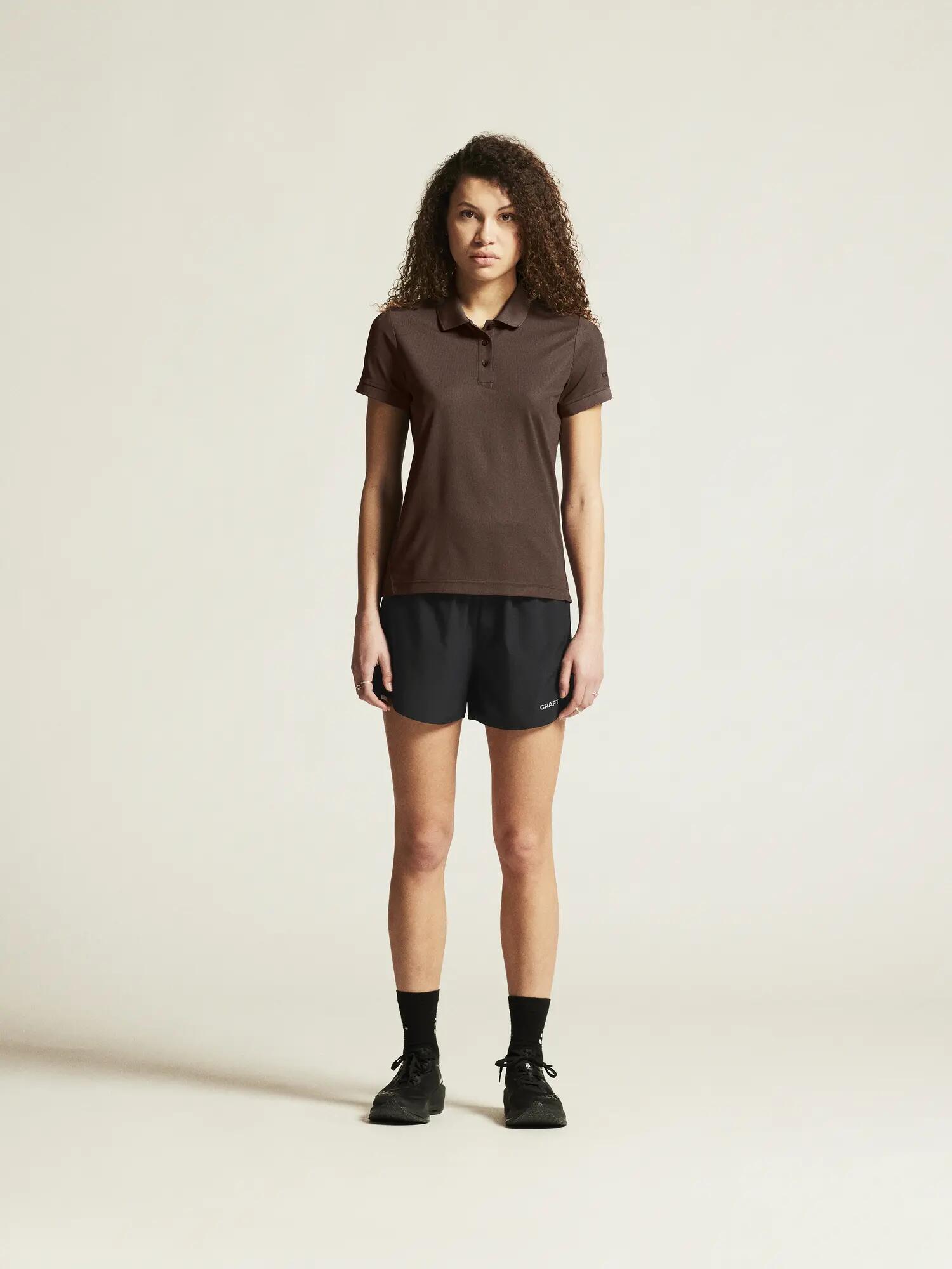 craft Polo CORE Unify Femme en polyester recyclé – Prune 3/7