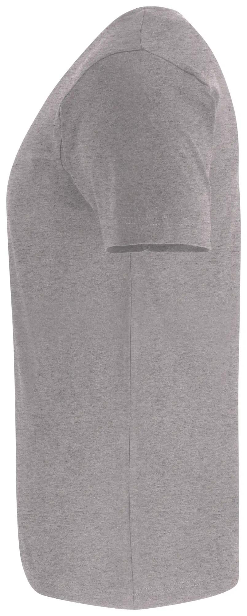 clique Premium Fashion-T em algodão ring-spun – grey melange 3/4