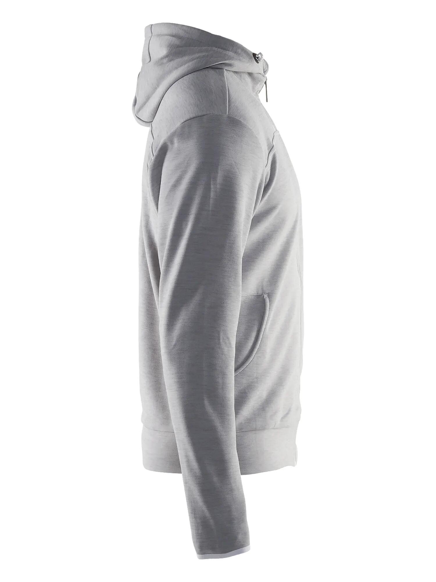 craft Leisure Full Zip Hood M veste à capuche confortable 100% polyester – Grey 4/5