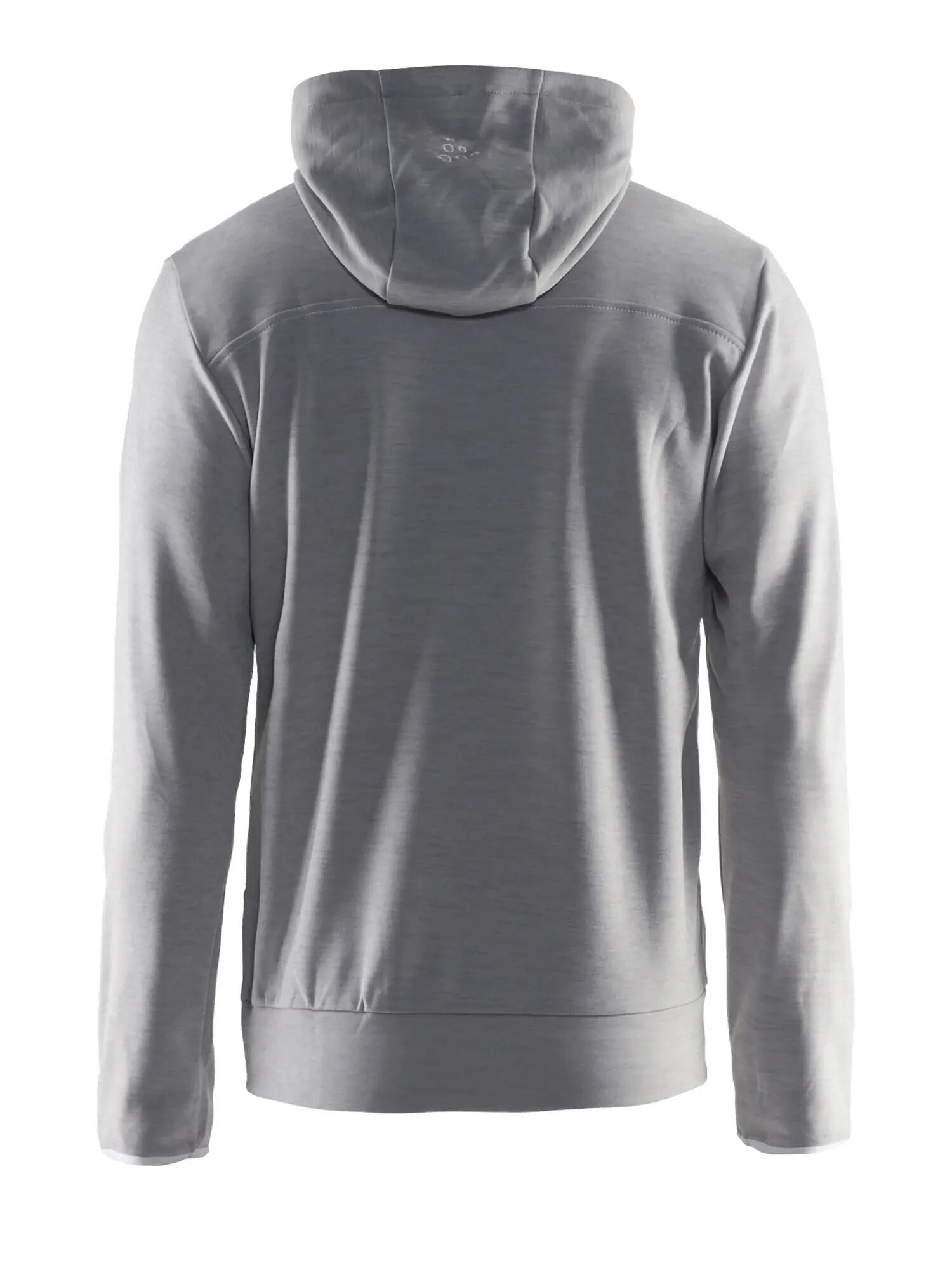 craft Leisure Full Zip Hood M veste à capuche confortable 100% polyester – Grey 2/5