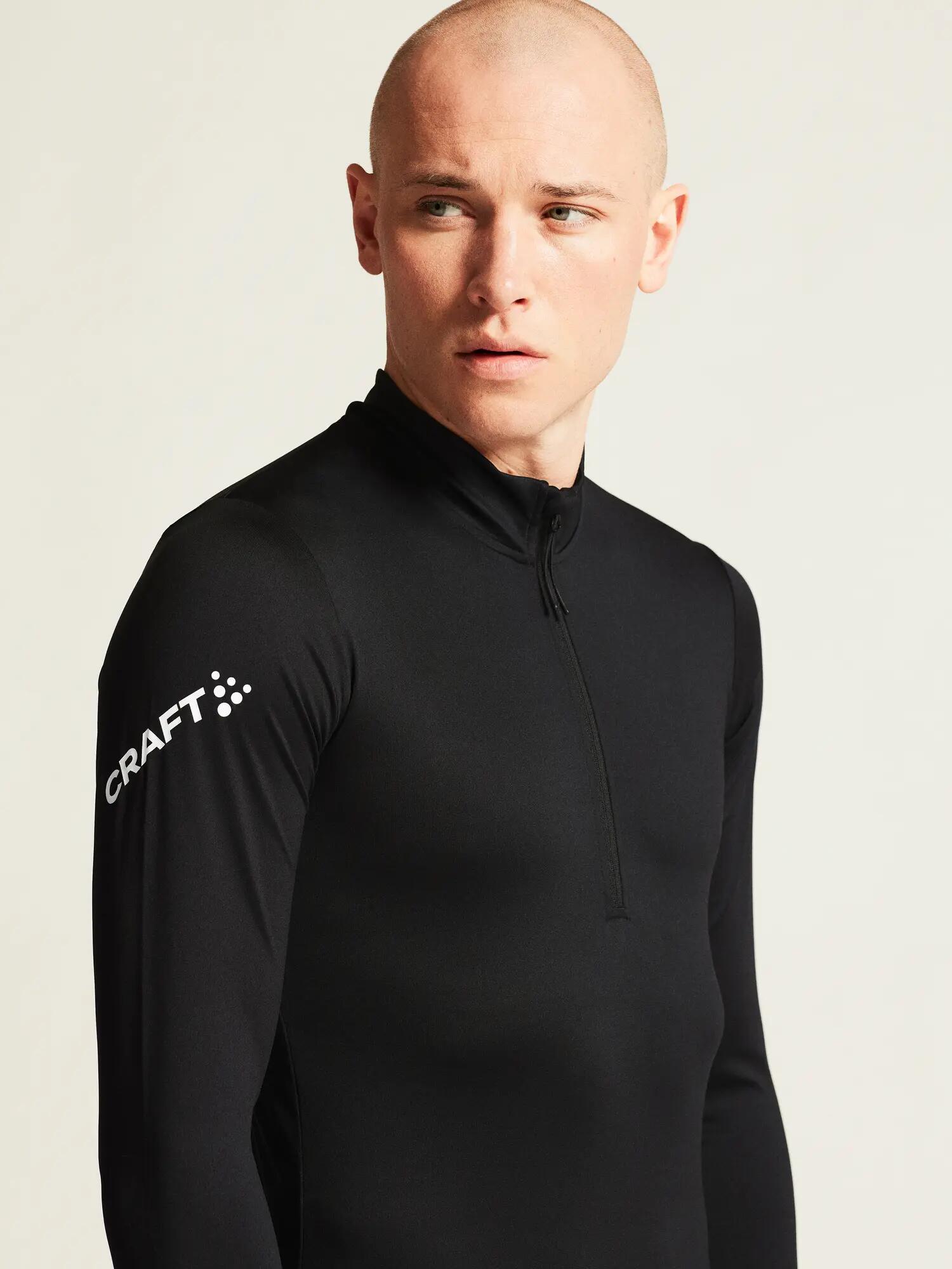 craft ADV Nordic Club Jersey M – Maglia XC elasticizzata – Black/White 5/7