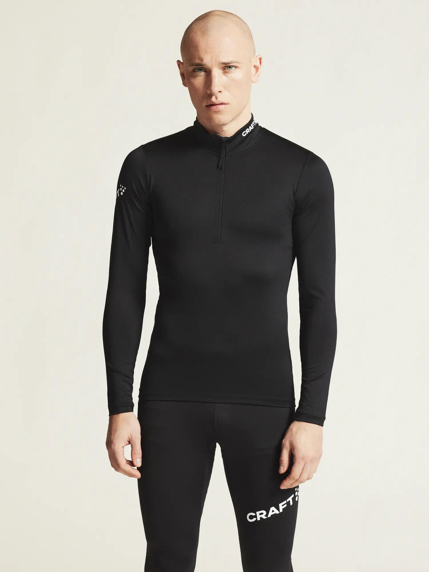 craft ADV Nordic Club Jersey M – Maglia XC elasticizzata – Black/White 4/7