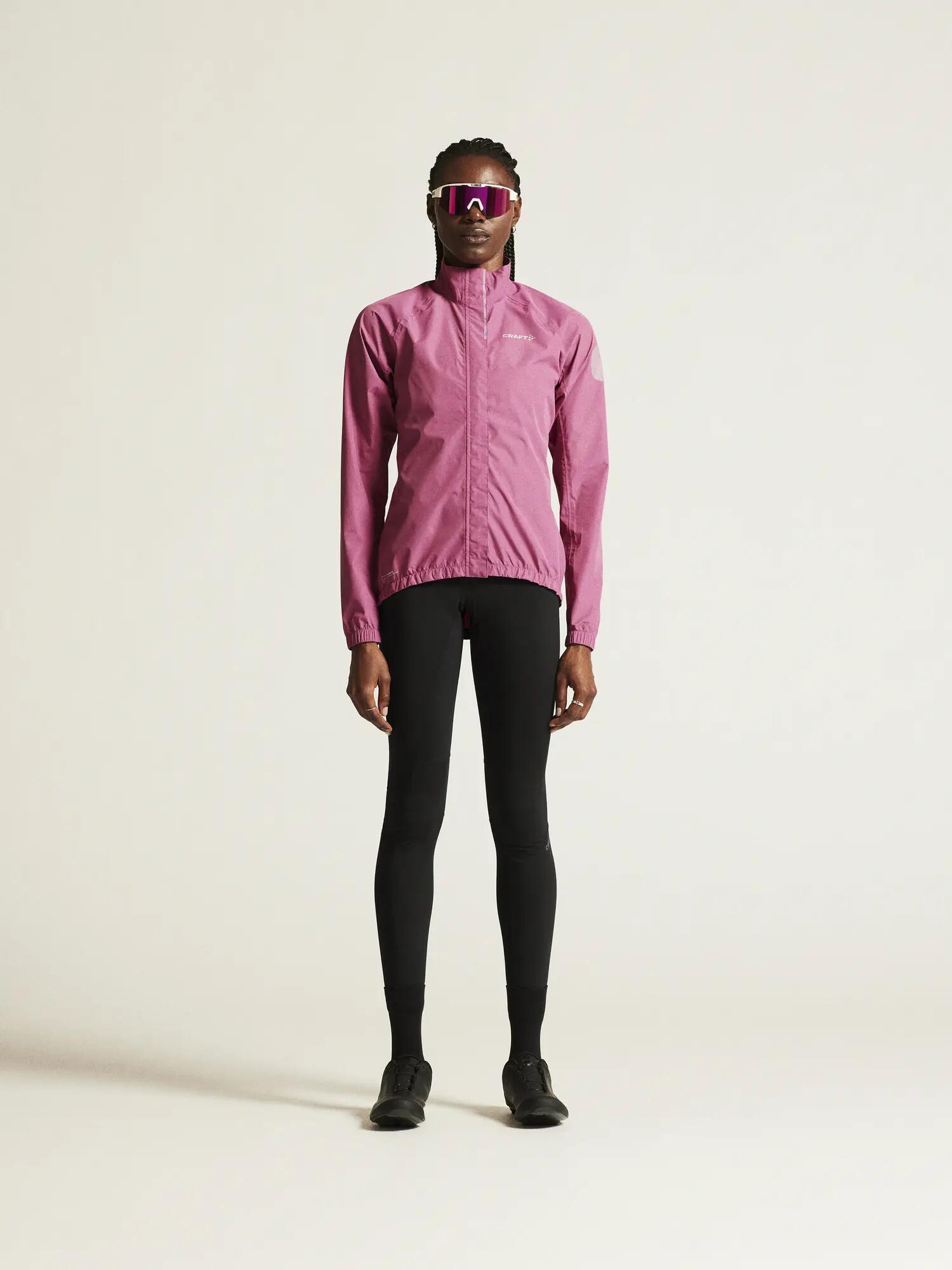 craft Fahrradjacke wasserdicht und winddicht Core Endur Hydro Jacket 2 W – Rouge 6/7