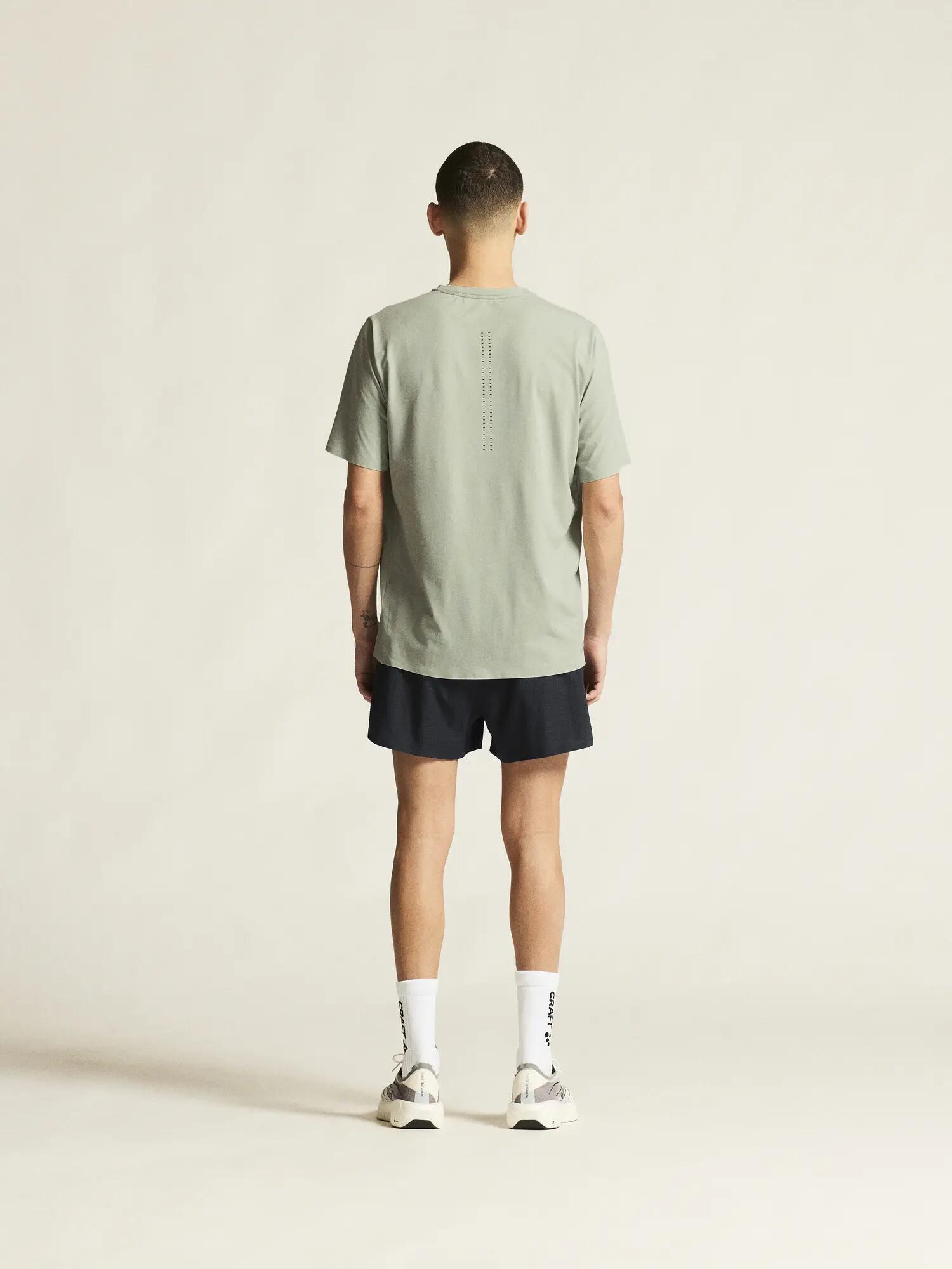 craft Hypervent Tee M – tee-shirt training respirant – Pigeon 5/7