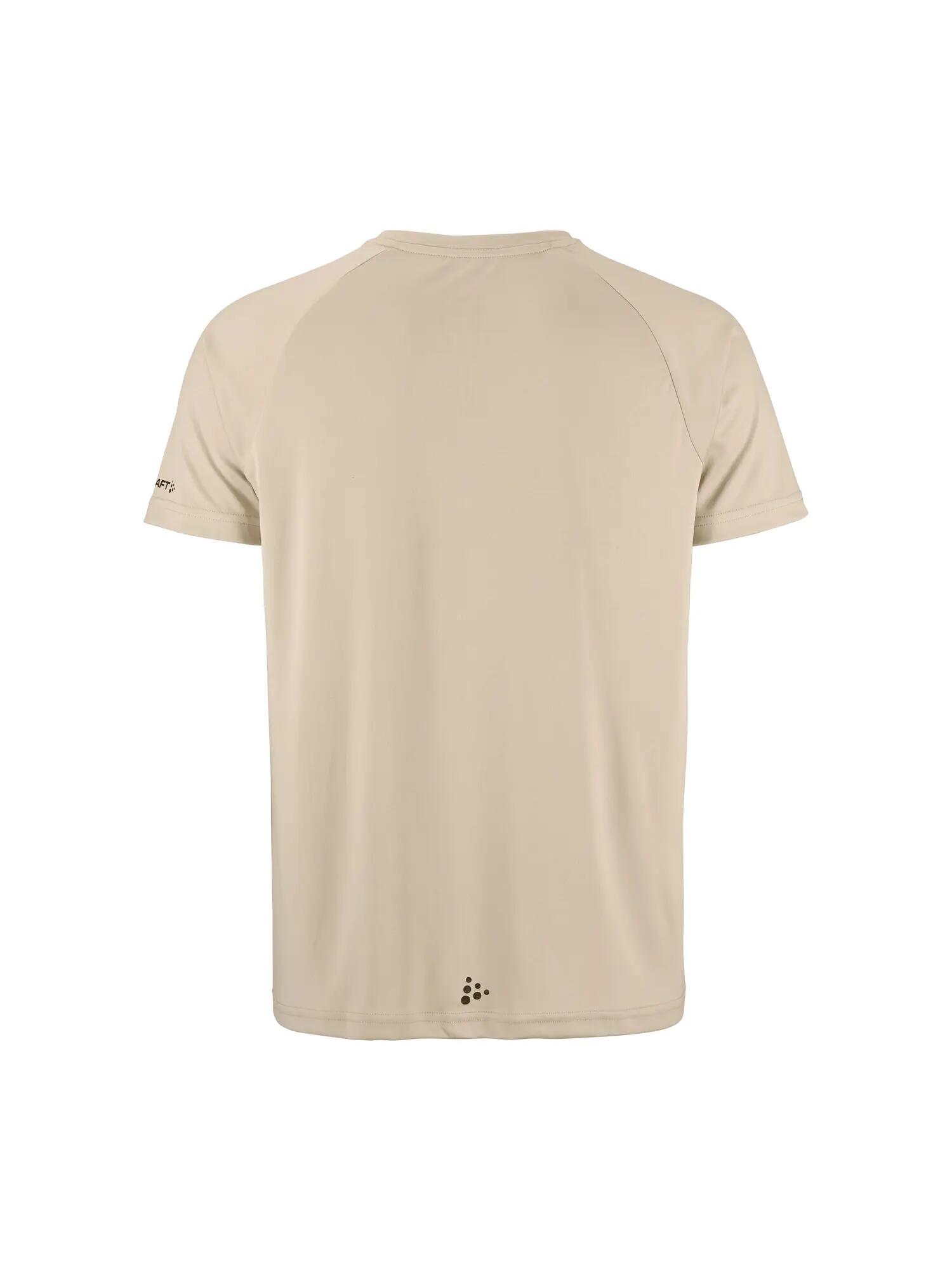 craft CORE Unify Training Tee M – Trainingsshirt aus recyceltem Polyester – Hay 3/7