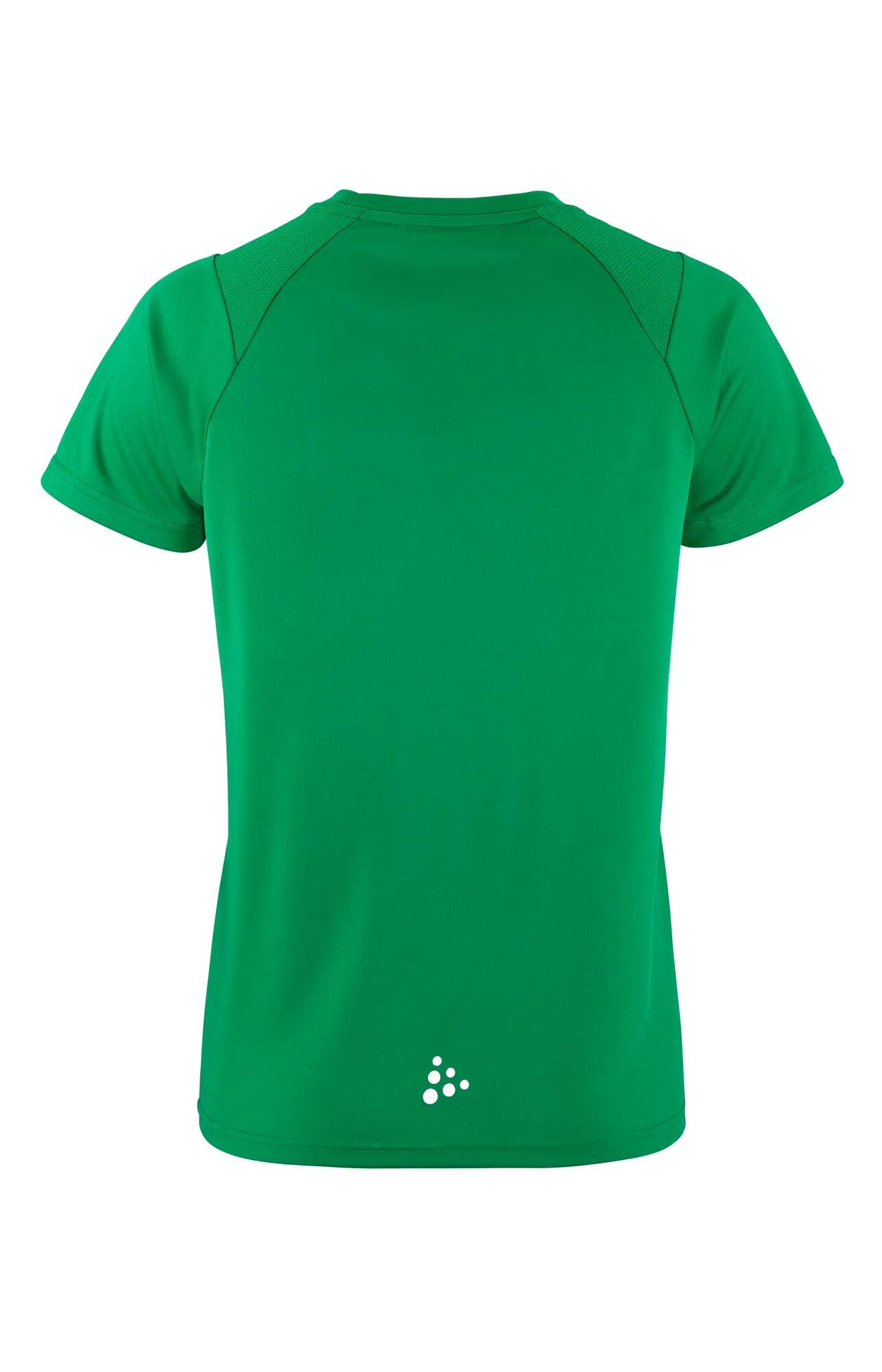 craft Rush 2.0 SS Tee W – Leichtes, atmungsaktives Trainingstop – Team Green 2/7