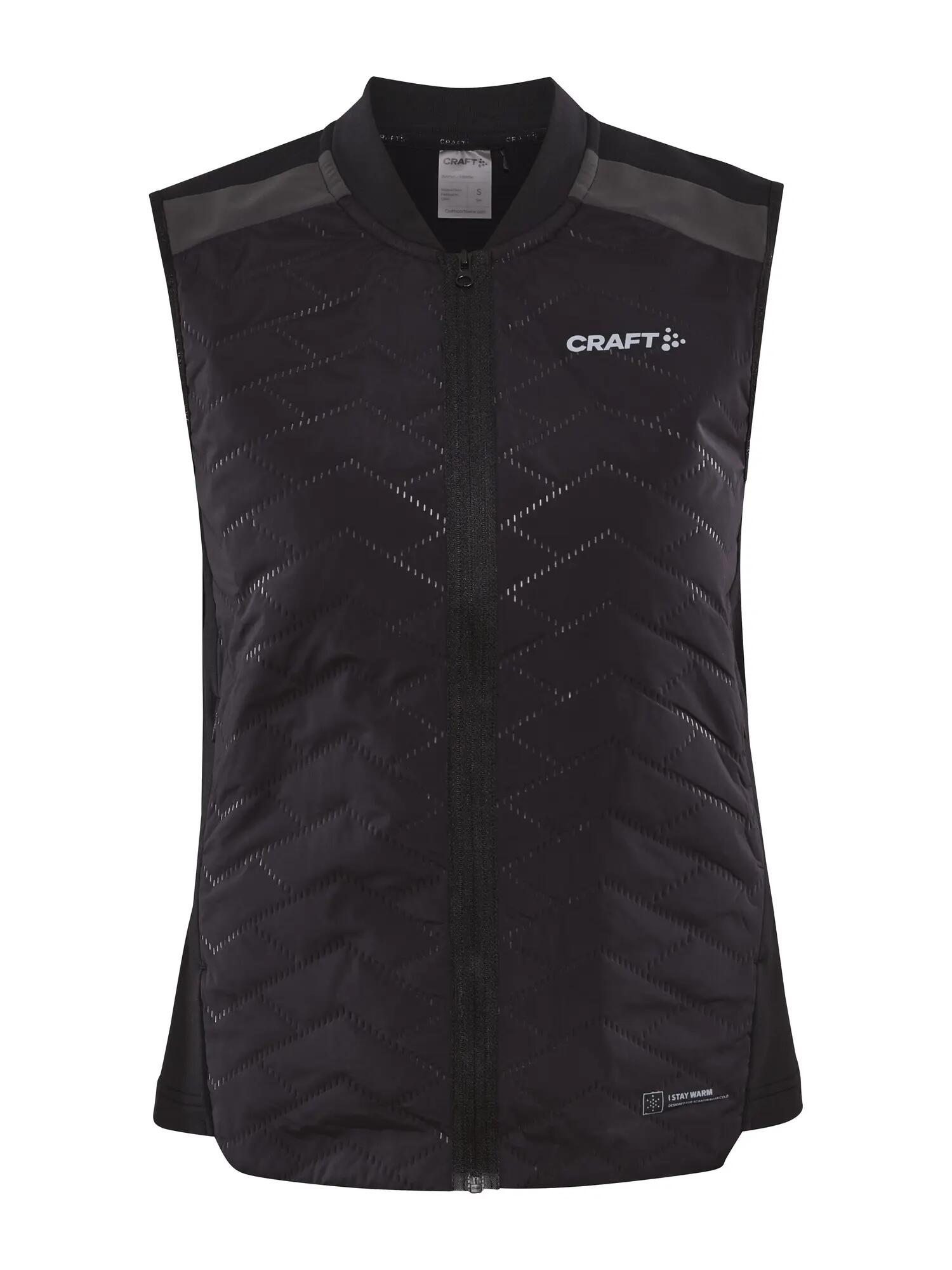 craft ADV SubZ Vest 4 W Hardloopvest warm – Black 1/6