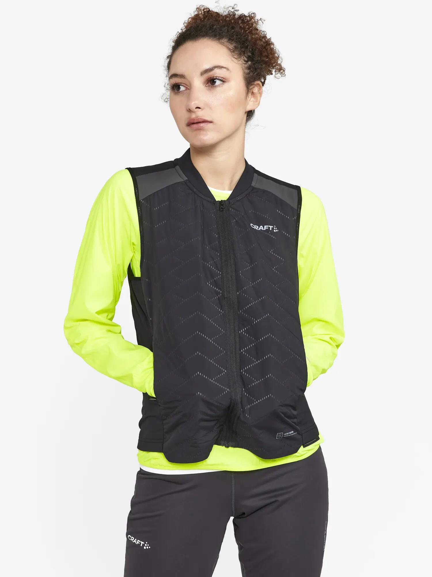 craft ADV SubZ Vest 4 W Hardloopvest warm – Black 5/6