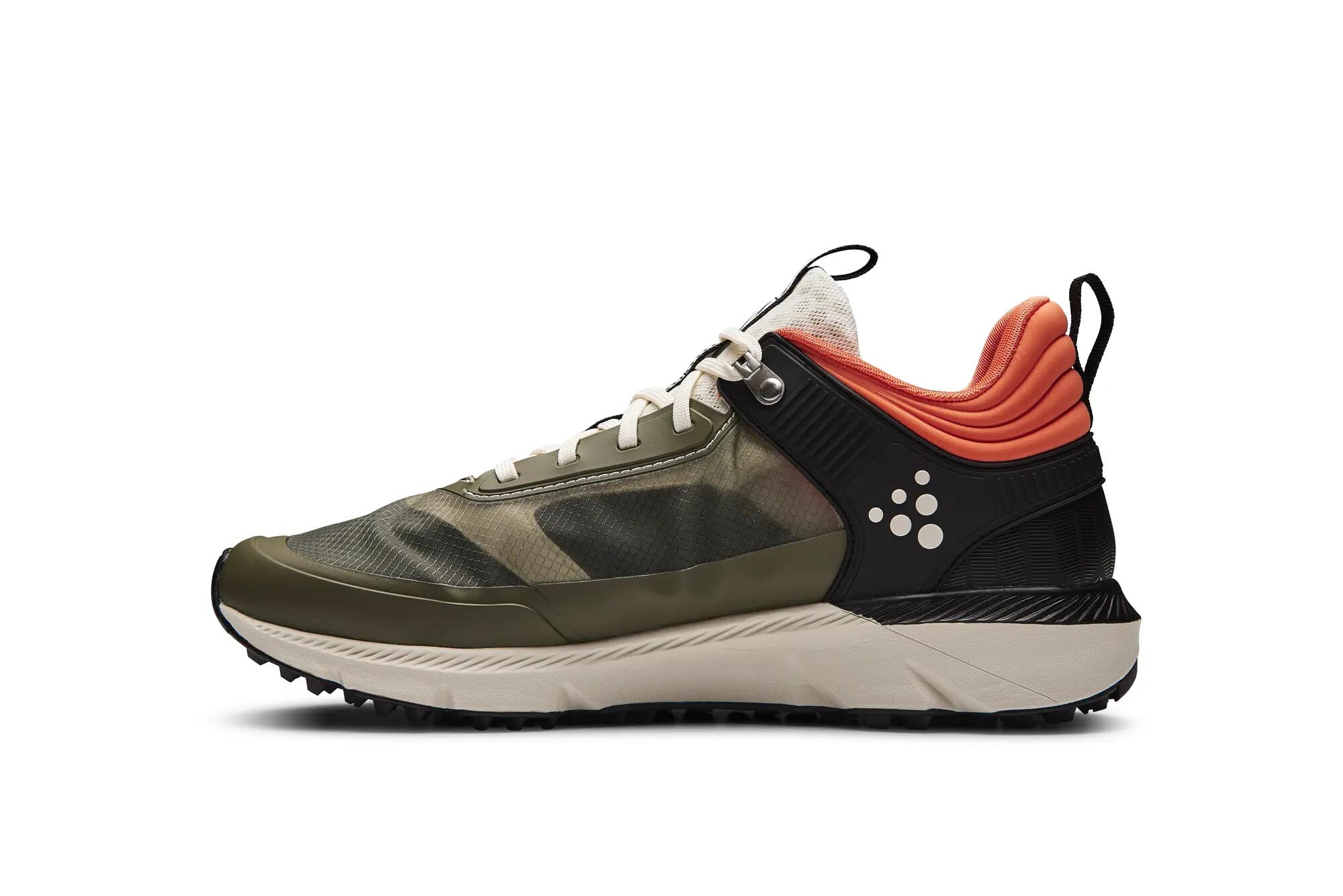 craft Speed Hike Mid M – Leichter, dynamischer Wanderschuh – Fir-Black 2/5