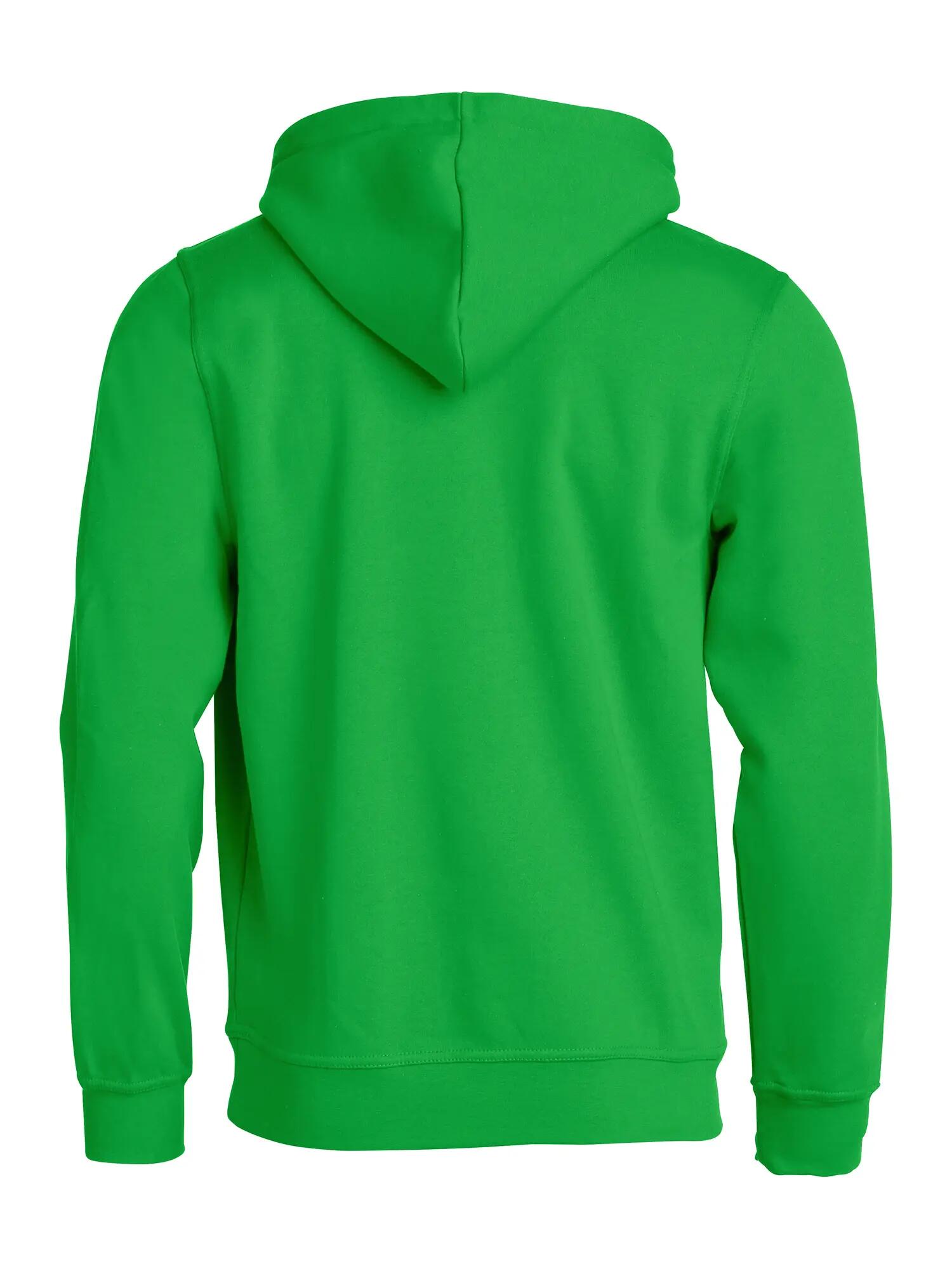 clique Basic Hoody Junior z materiału stabilizowanego, antypilling – apple green 2/4
