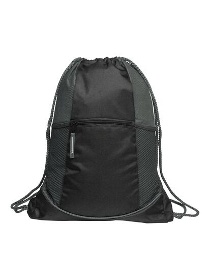 clique Smart Backpack Sport-Rucksack bicolor mit Kordel – Diamond Non-Woven &