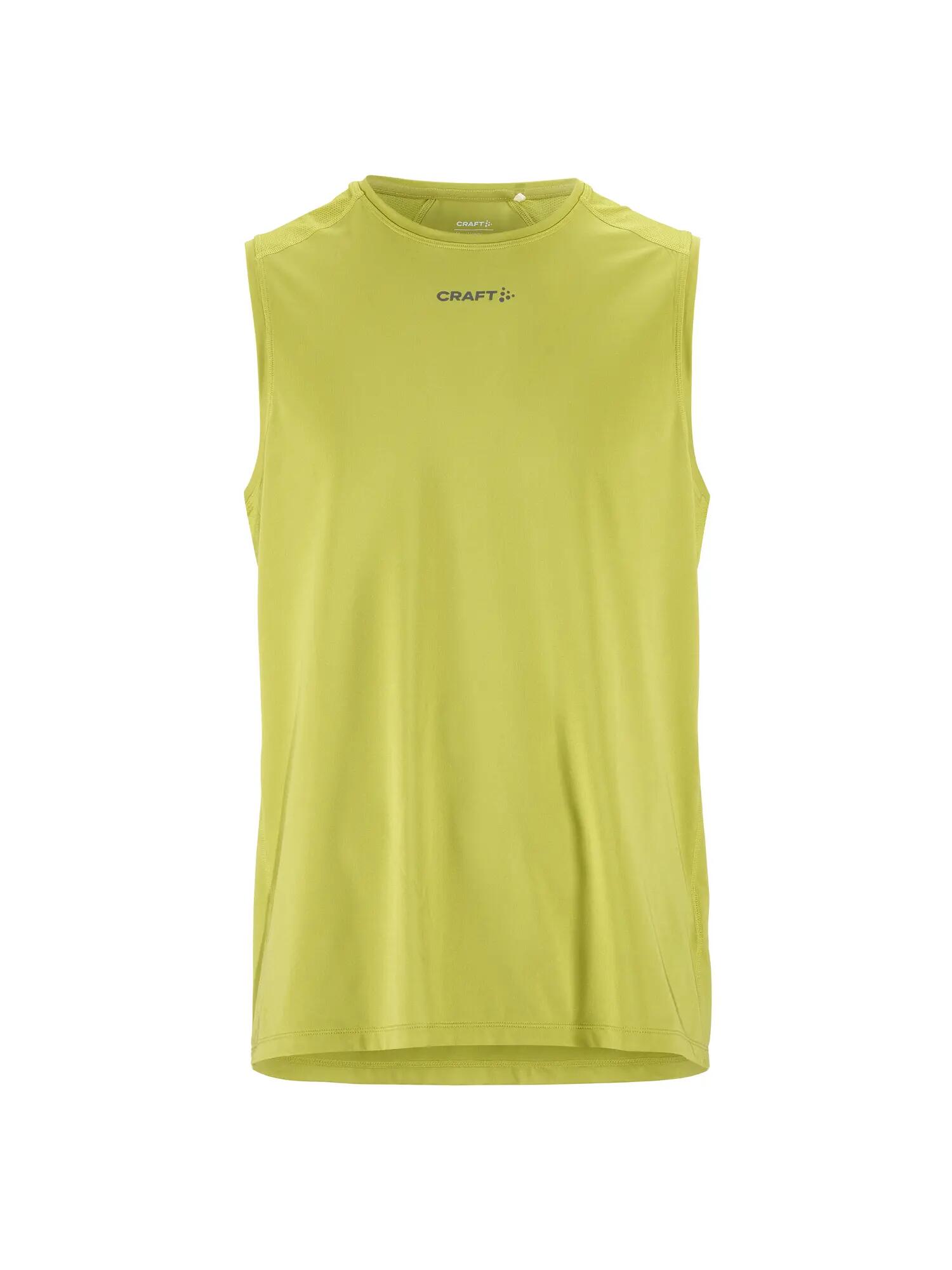 craft ADV Essence SL Tee 2 M t-shirt sem mangas técnica respirável – Pear 2/7