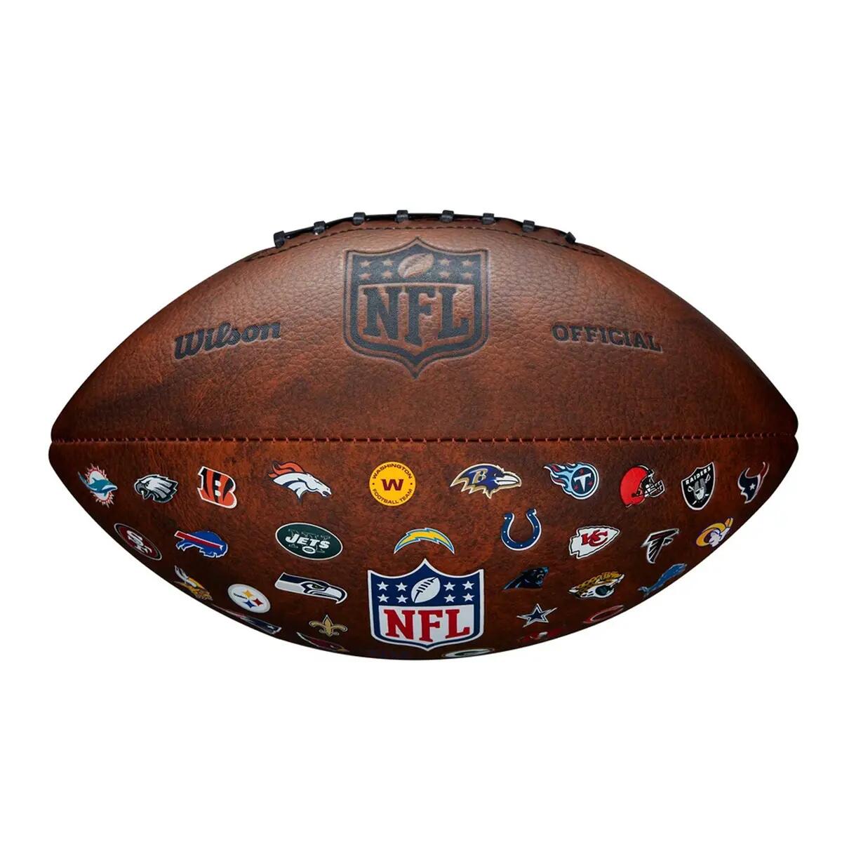 Amerikai focilabda Wilson NFL JR Throwback 32 Team Logo 3/4