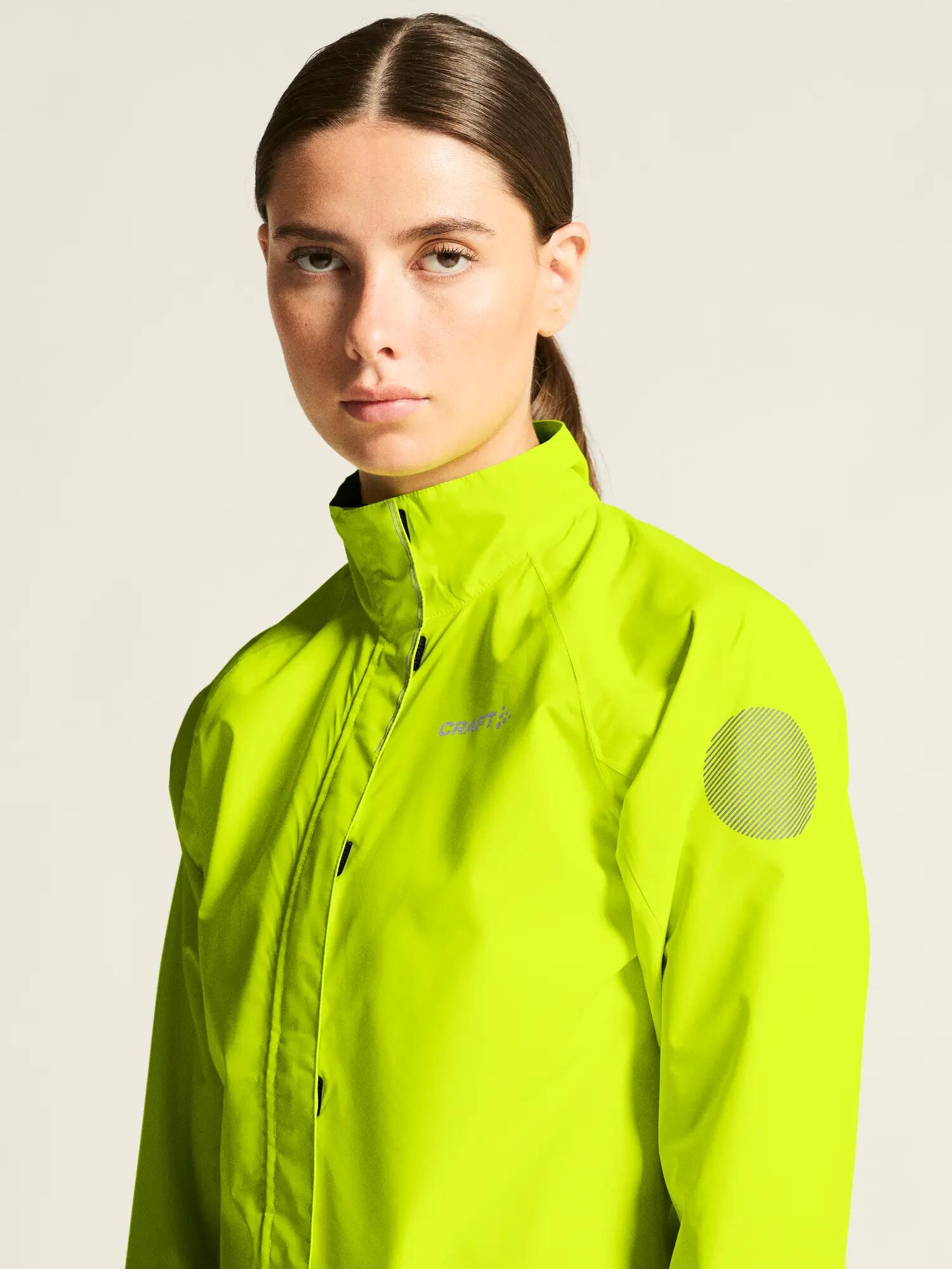 Craft Core Endur Hydro 2 Regenjacke Damen - Neongelb - S 7/7