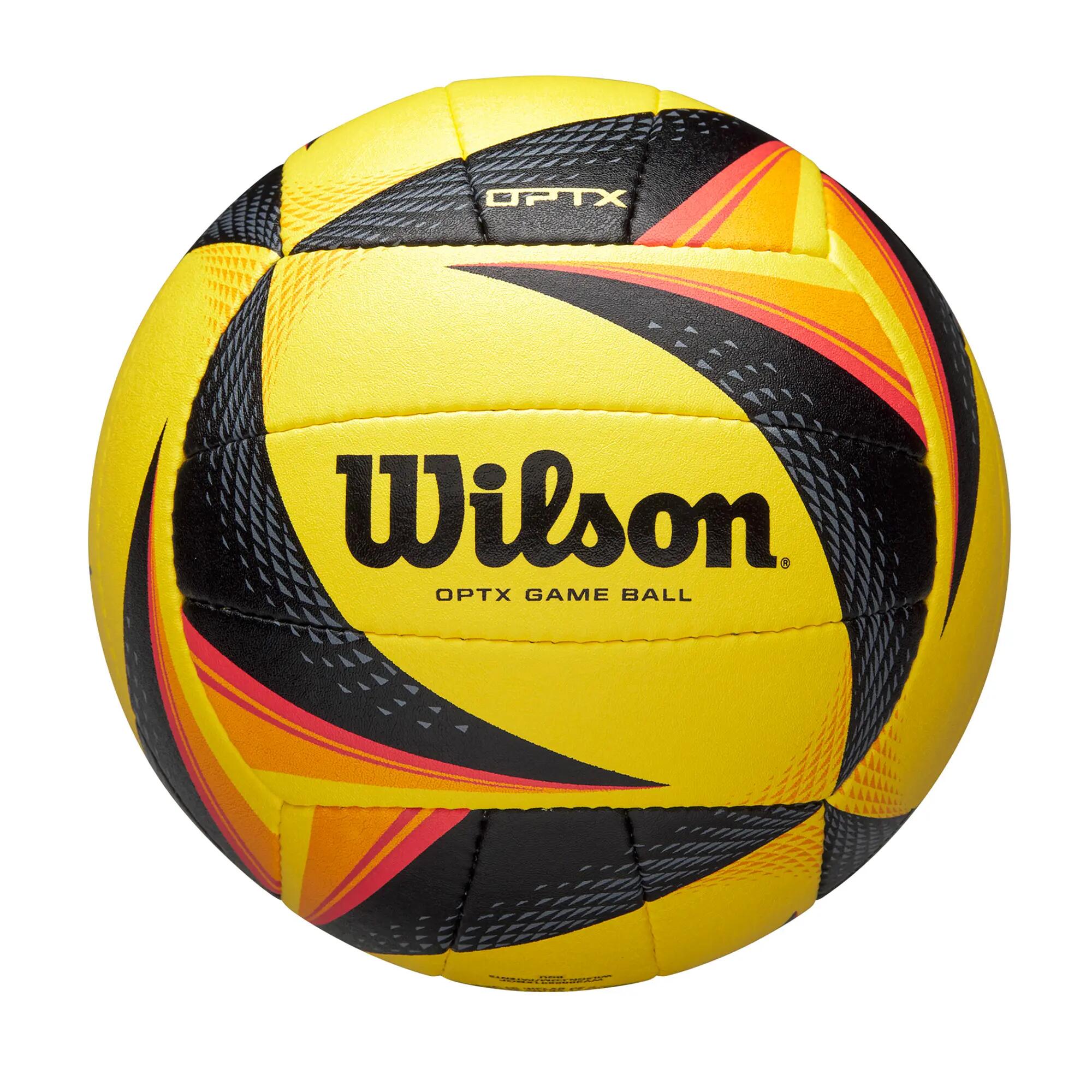 Strandröplabda Wilson OPTX FIVB sárga-fekete 7/7