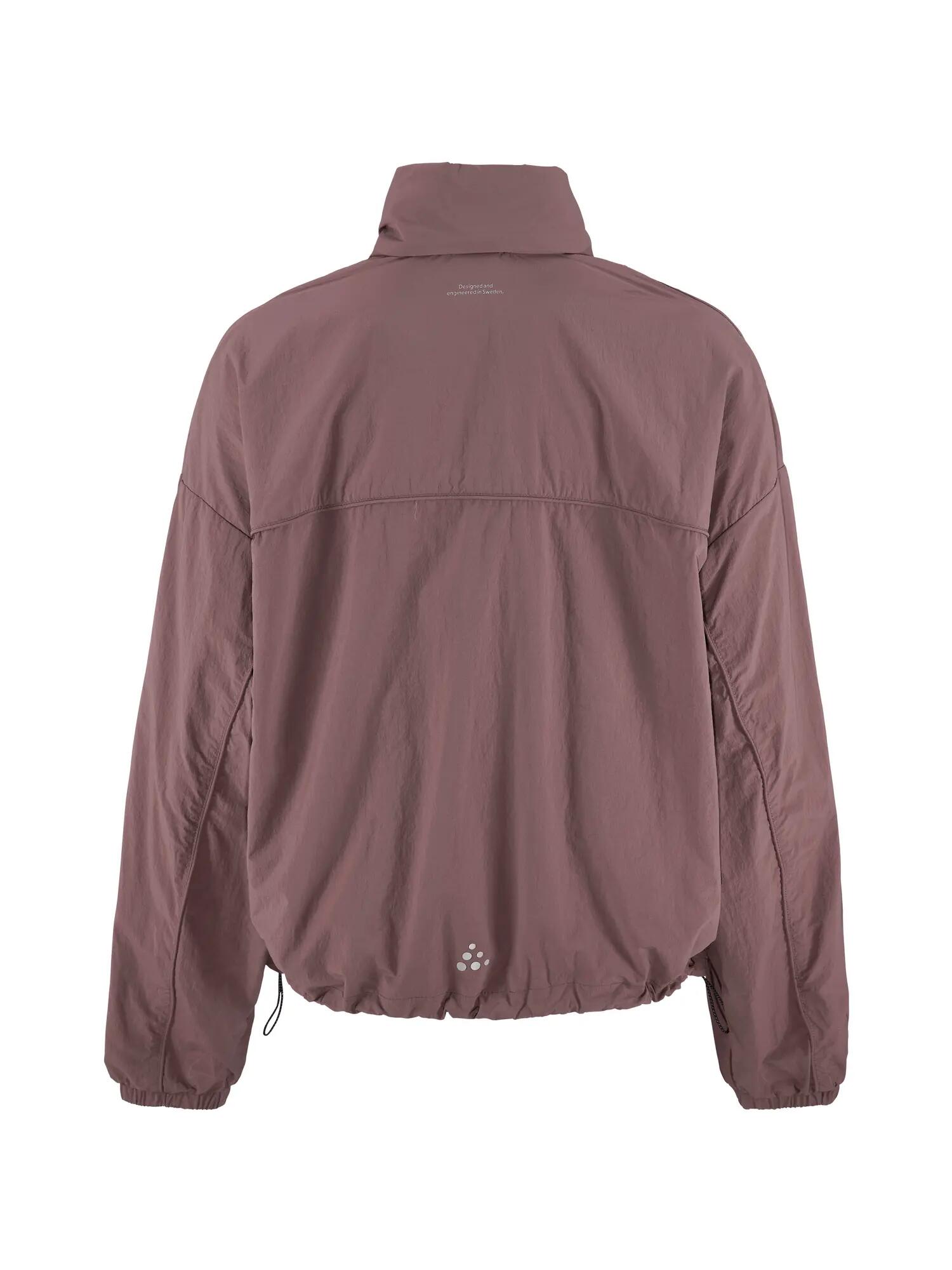 craft Hypervent Oversized Wind Jacket W – leichte, packbare Damenjacke – Flint 3/7