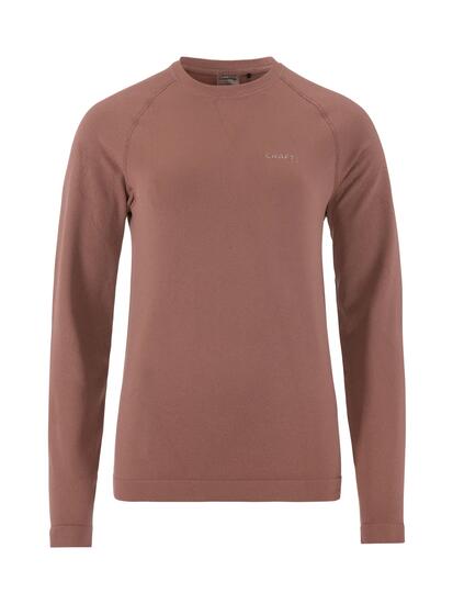 craft Active Comfort LS 2 W – haut manches longues thermo-régulant – Rose Brown