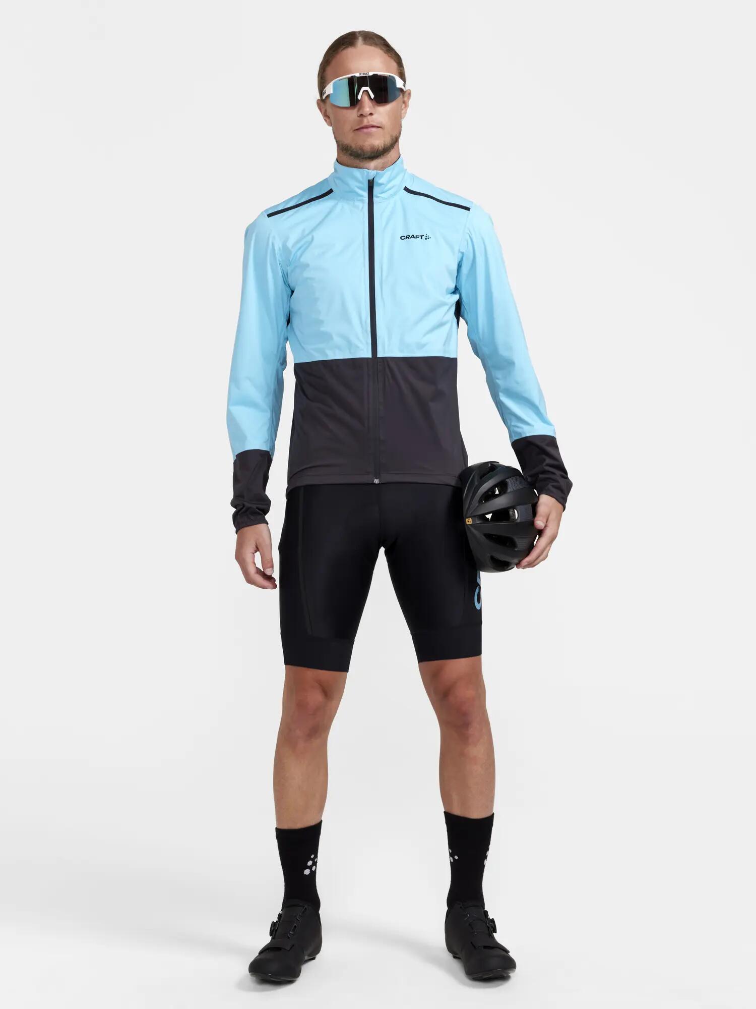 craft ADV Endur Hydro Jacket Herren – Wasserdicht & winddicht – Aquamarine-Slate 6/6