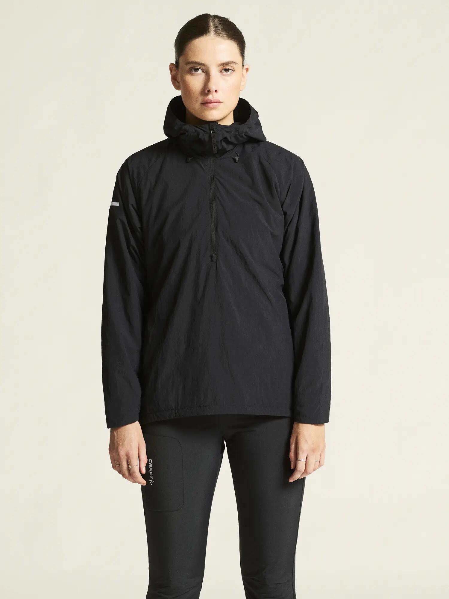 craft SubZ Warm Hood W Popover-Anorak wind- und wasserabweisend – Black 6/7