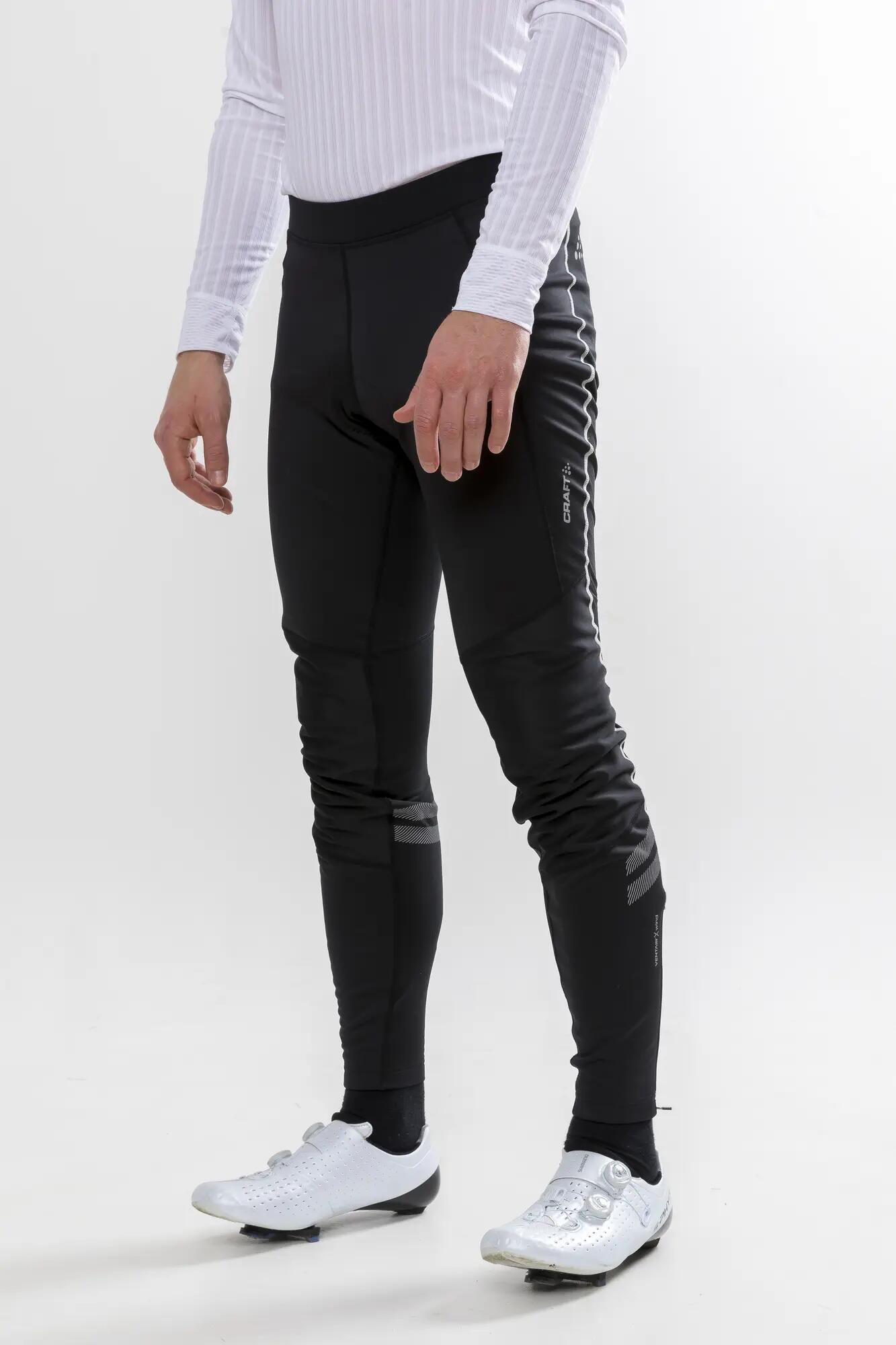 craft Radtight Ideal Wind Tights M – Wind- und wasserdichtes Frontpanel – Black 7/7