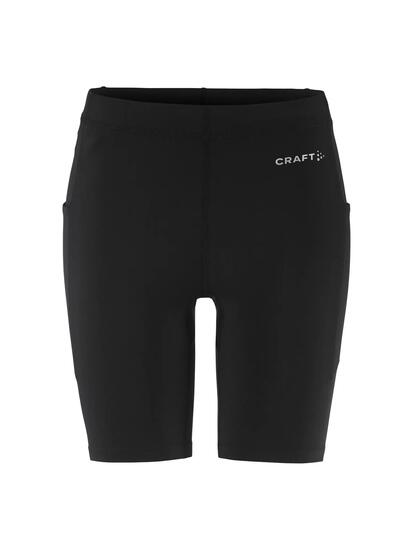 craft Essence Short Tights 3 M – Collant court noir, coupe ajustée – Black