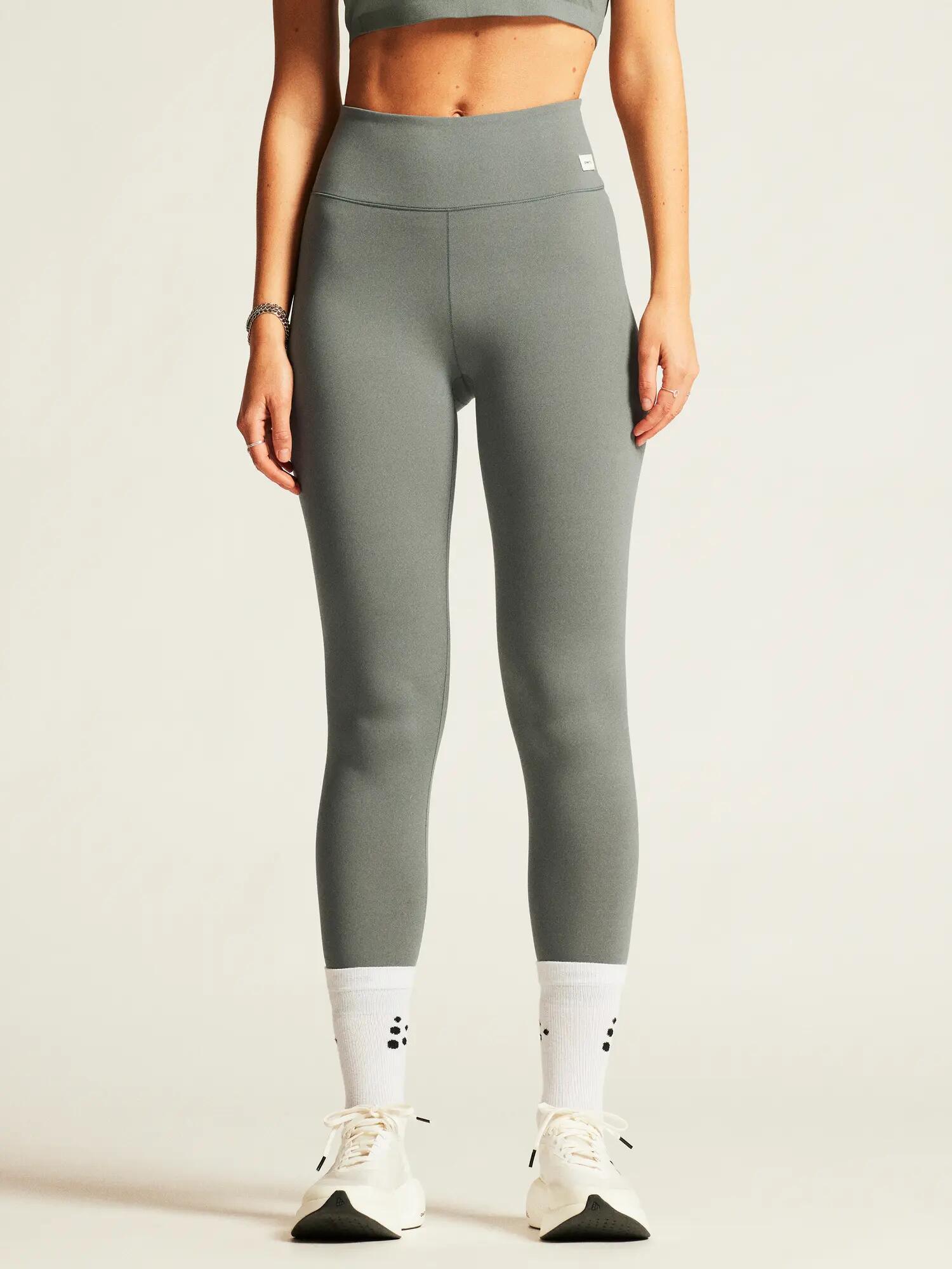 craft Collective 7/8 Tights W — hohe Taille, recyceltes Material – Leaf 6/7
