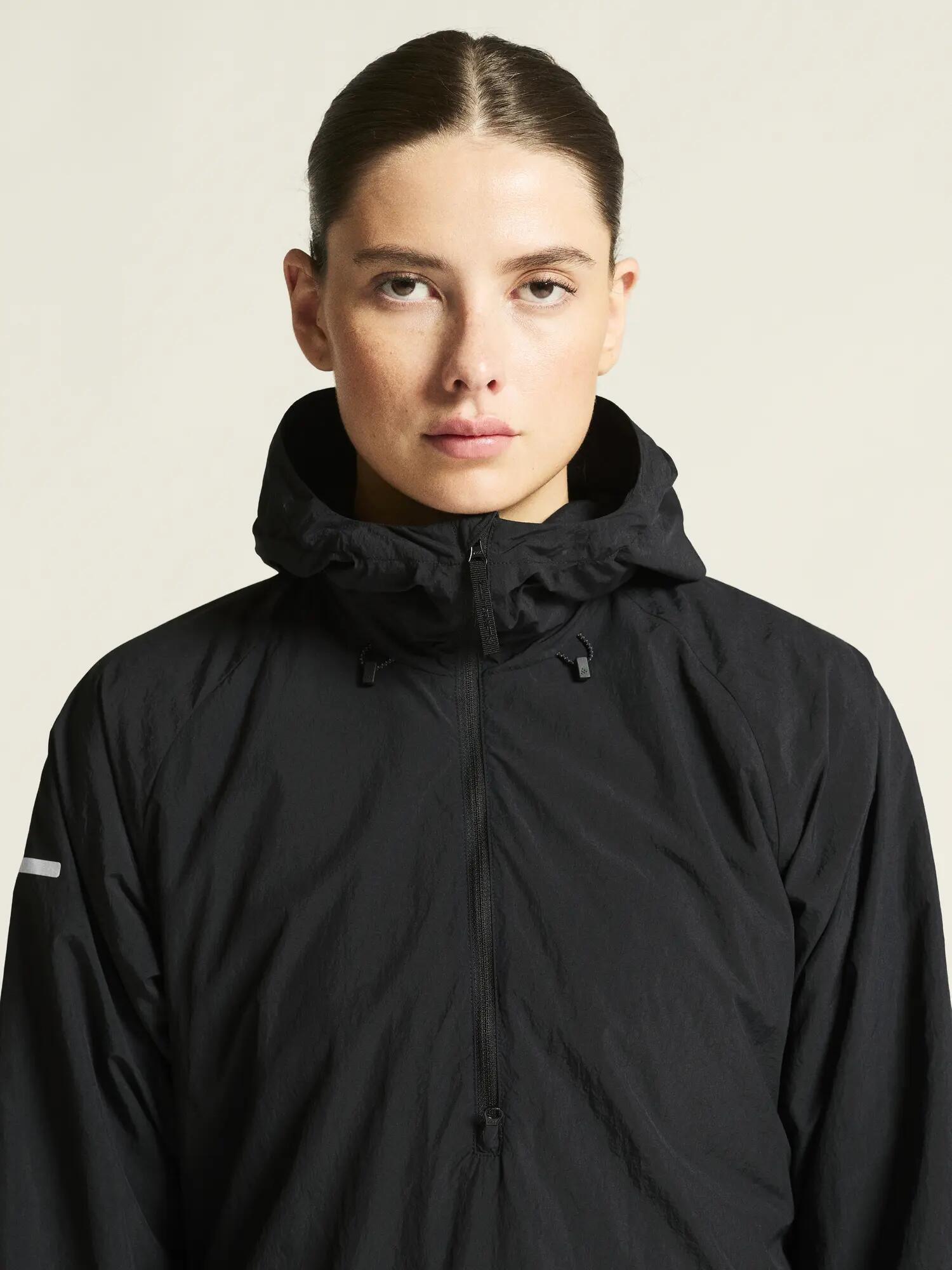 craft SubZ Warm Hood W Popover-Anorak wind- und wasserabweisend – Black 3/7