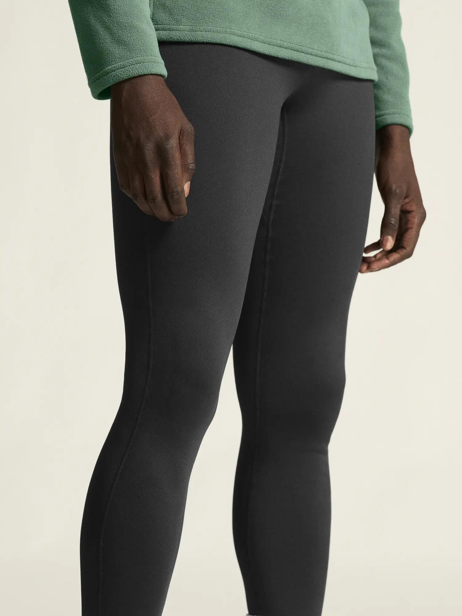 craft Explore Power Fleece Tights M – Collant chaud en power fleece doux – Black 6/7