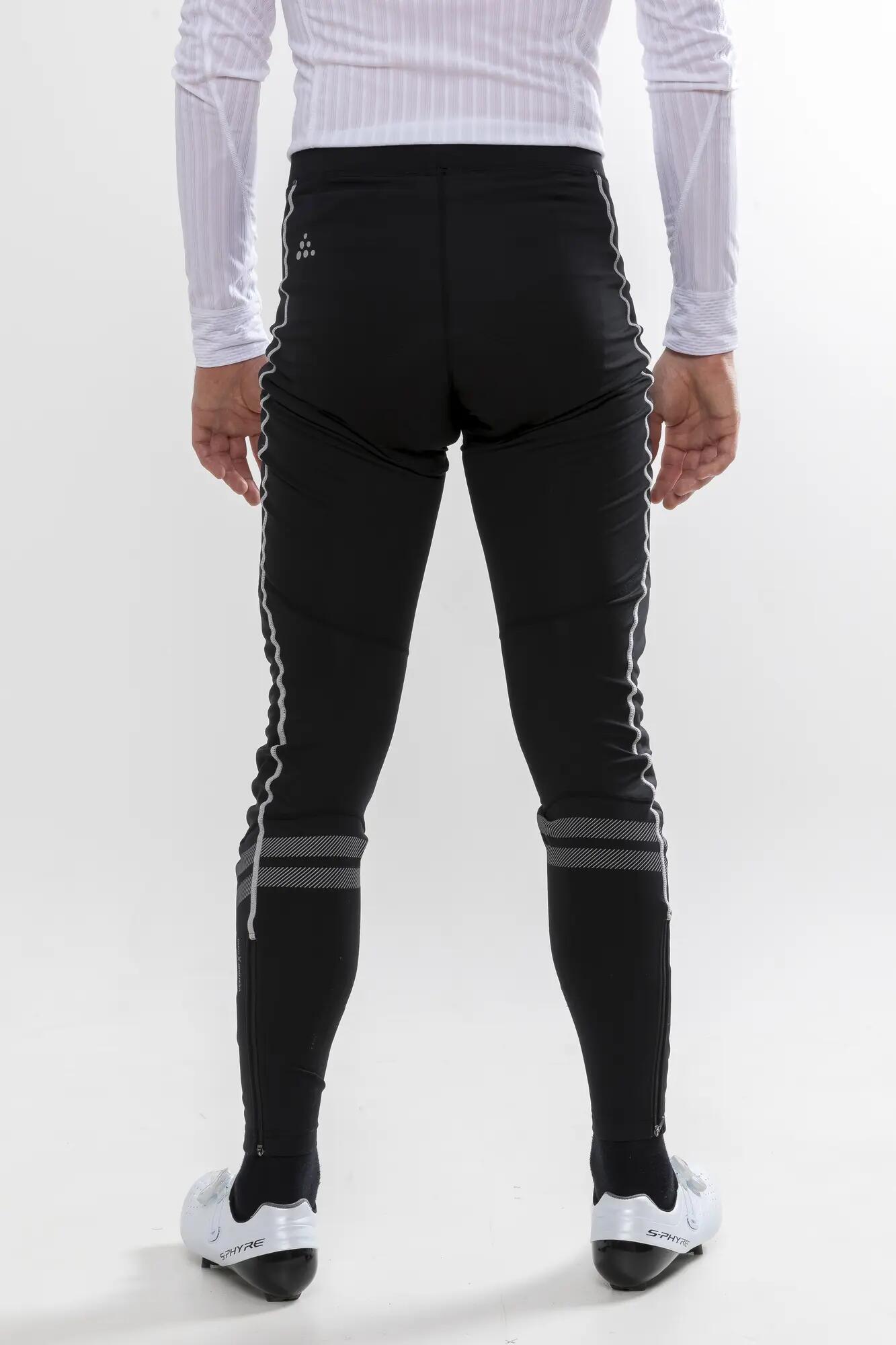 craft Radtight Ideal Wind Tights M – Wind- und wasserdichtes Frontpanel – Black 5/7