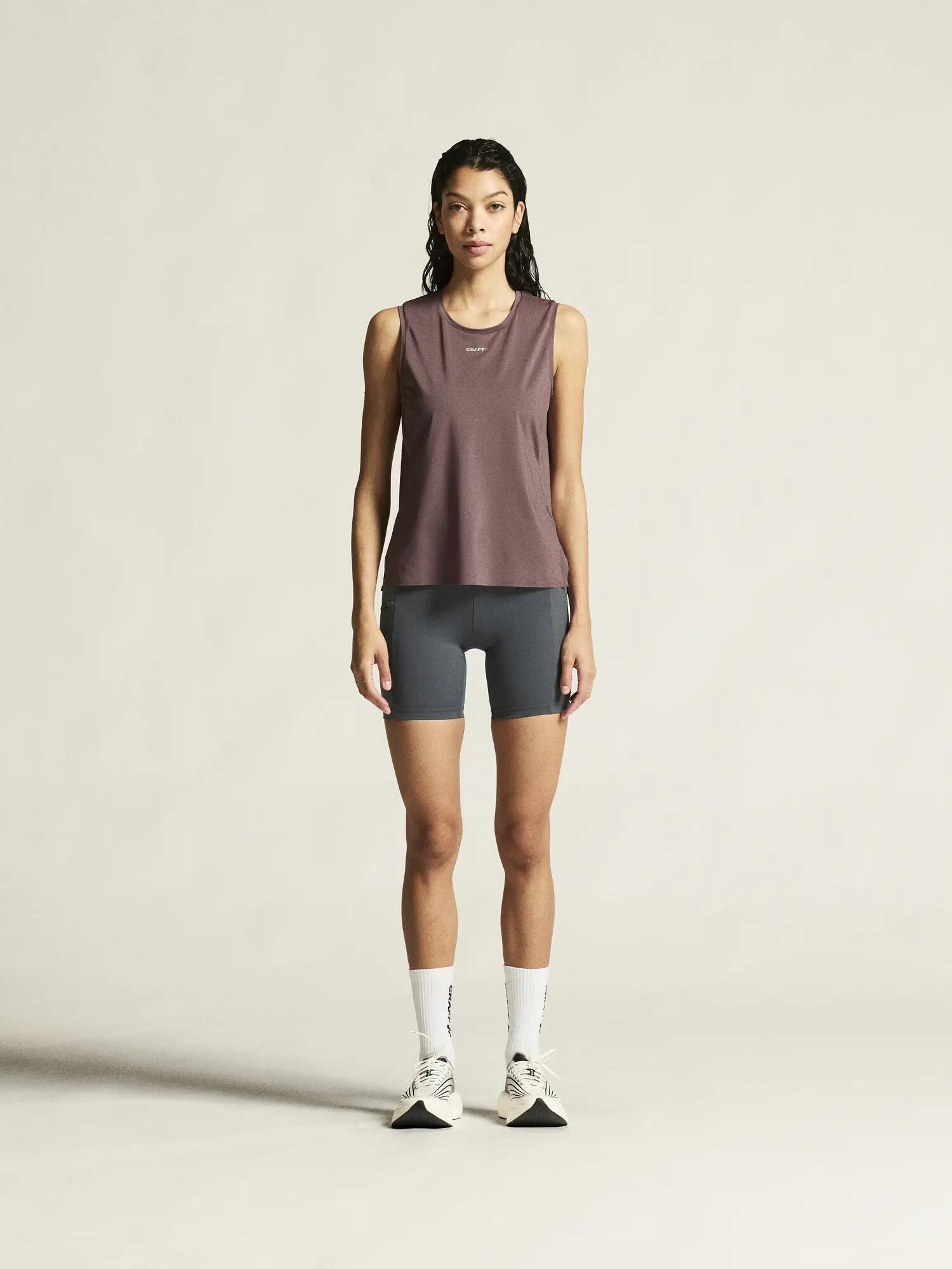 craft PRO Trail Short Tights 2 W – Collant court trail haute performance – Norit 6/7