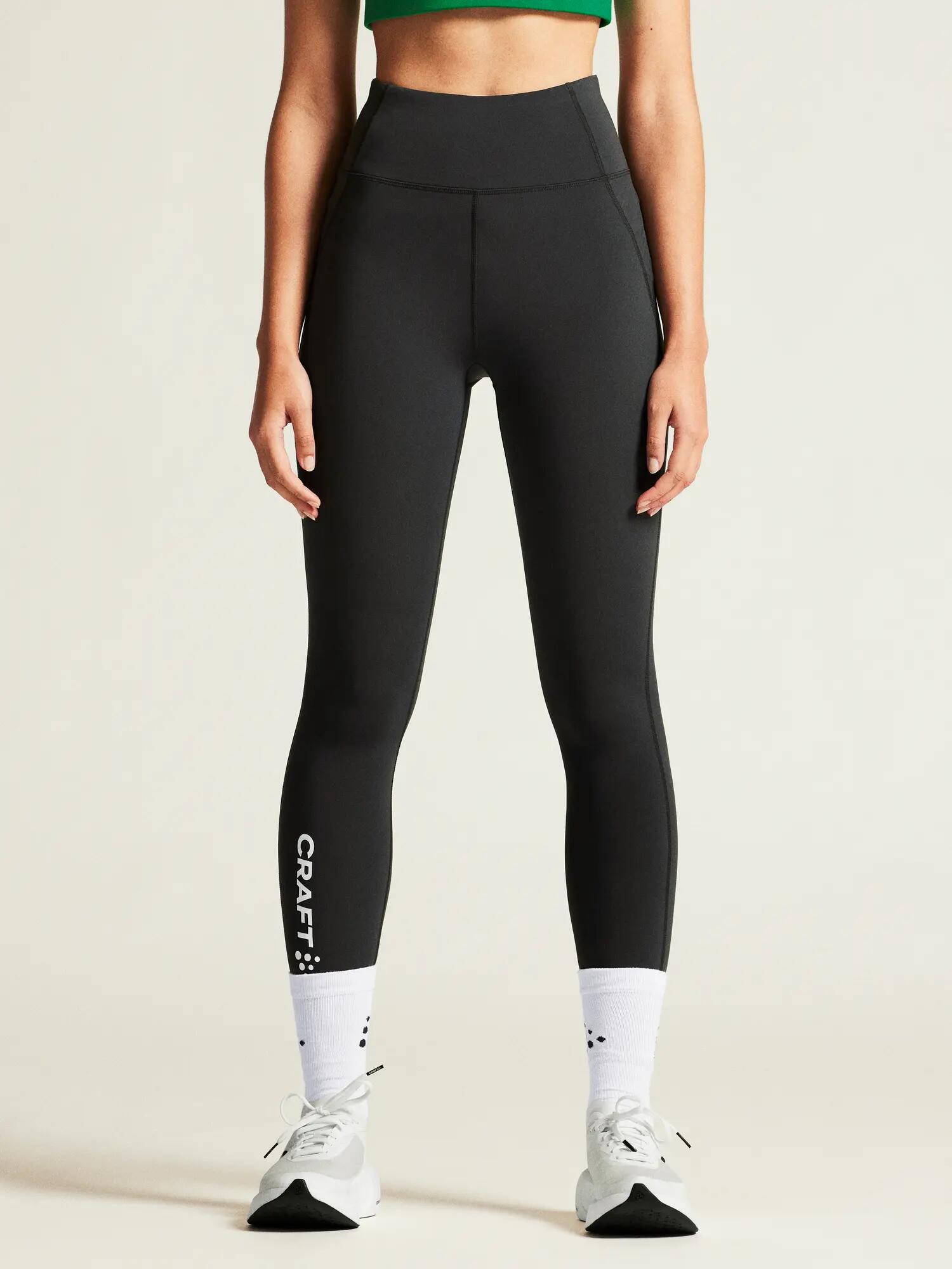 craft Rush 2.0 Tights W — Leichte, elastische Trainingshose – Black 6/7