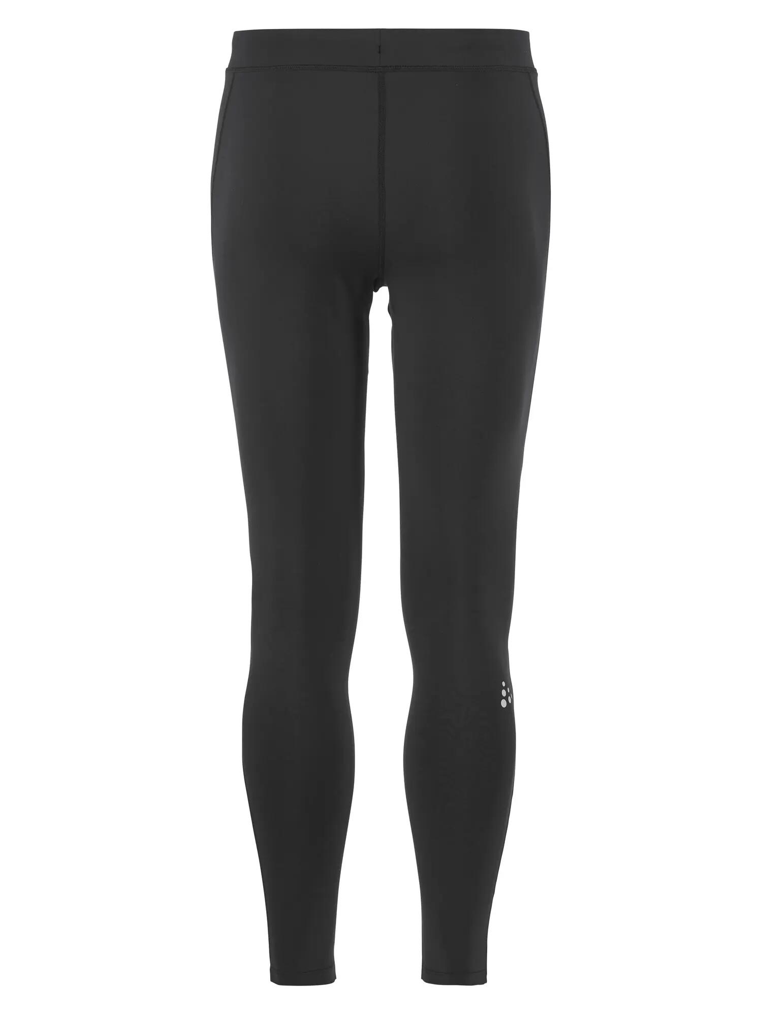 craft CORE Essence Tights 2 M – Trainingslegging zwart met koord – Black 3/7