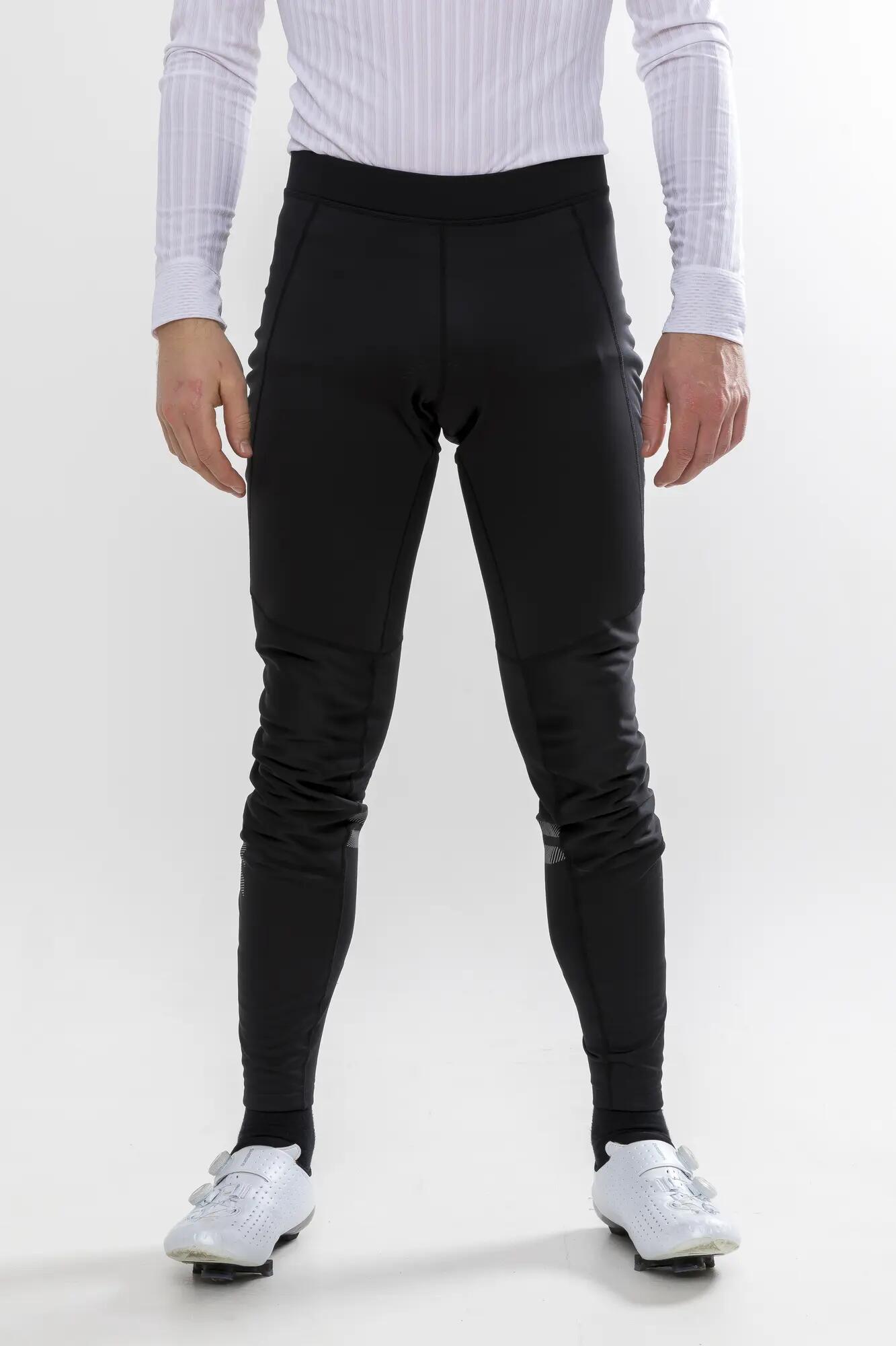 craft Radtight Ideal Wind Tights M – Wind- und wasserdichtes Frontpanel – Black 2/7