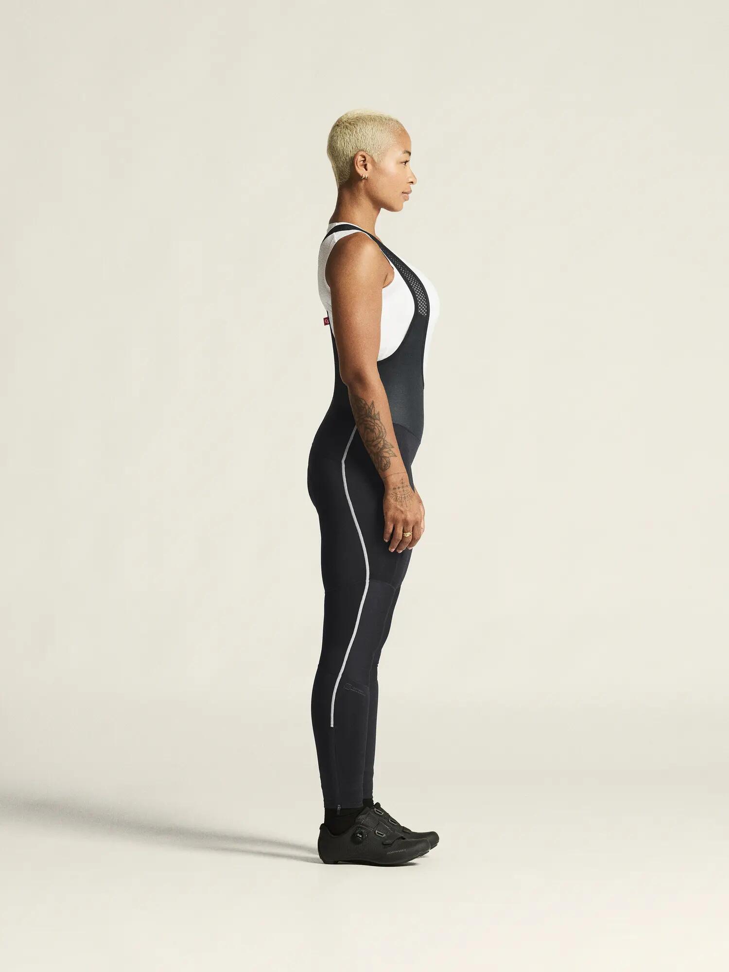 craft Adv Bike SubZ Bib Tights 2 W – Tuta donna termica, nera – Black 4/7