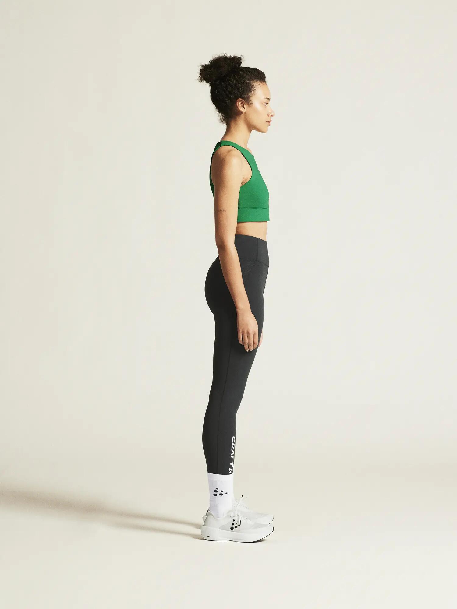 craft Rush 2.0 Tights W — Leichte, elastische Trainingshose – Black 3/7