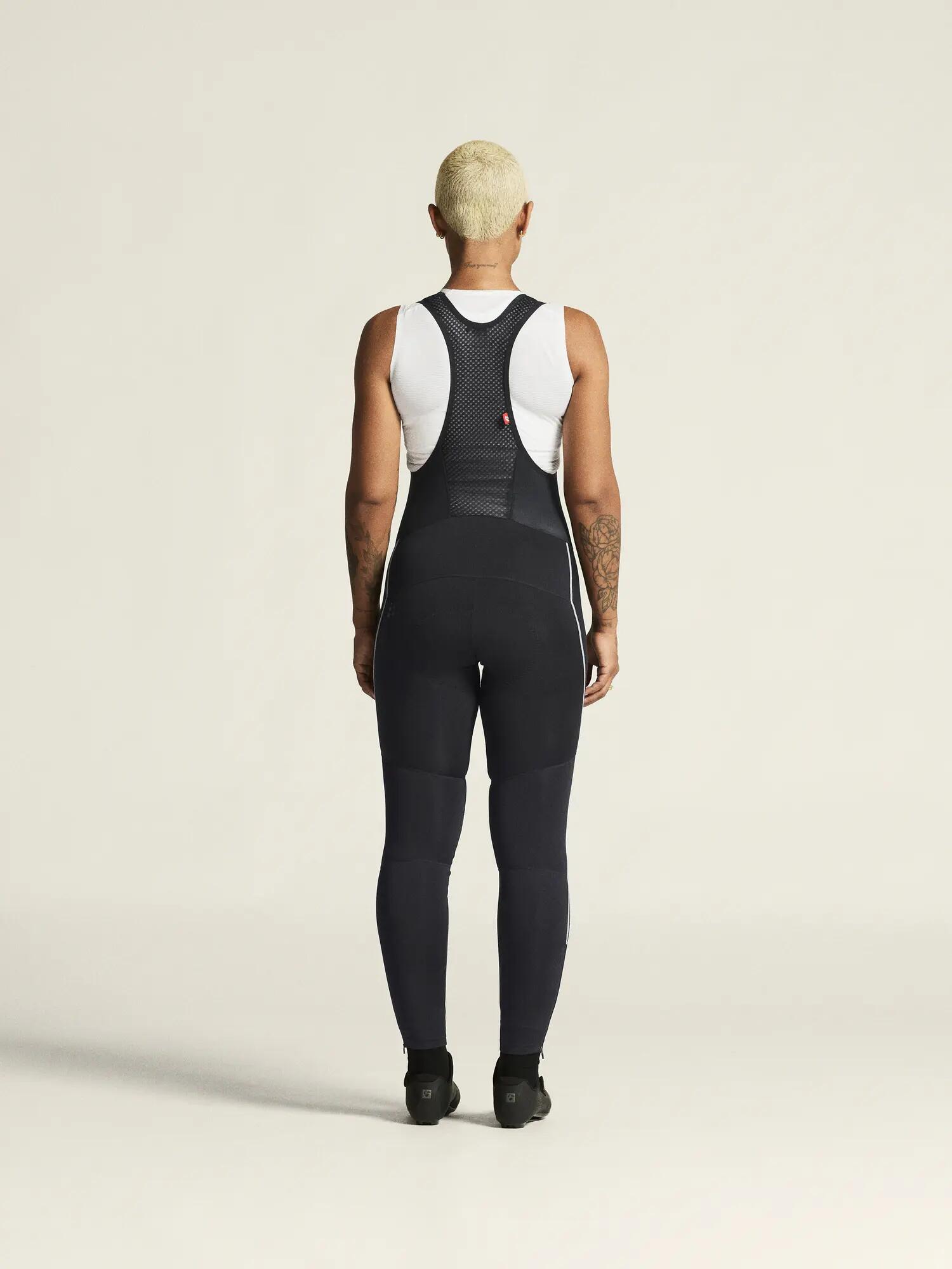 craft Adv Bike SubZ Bib Tights 2 W – Tuta donna termica, nera – Black 3/7