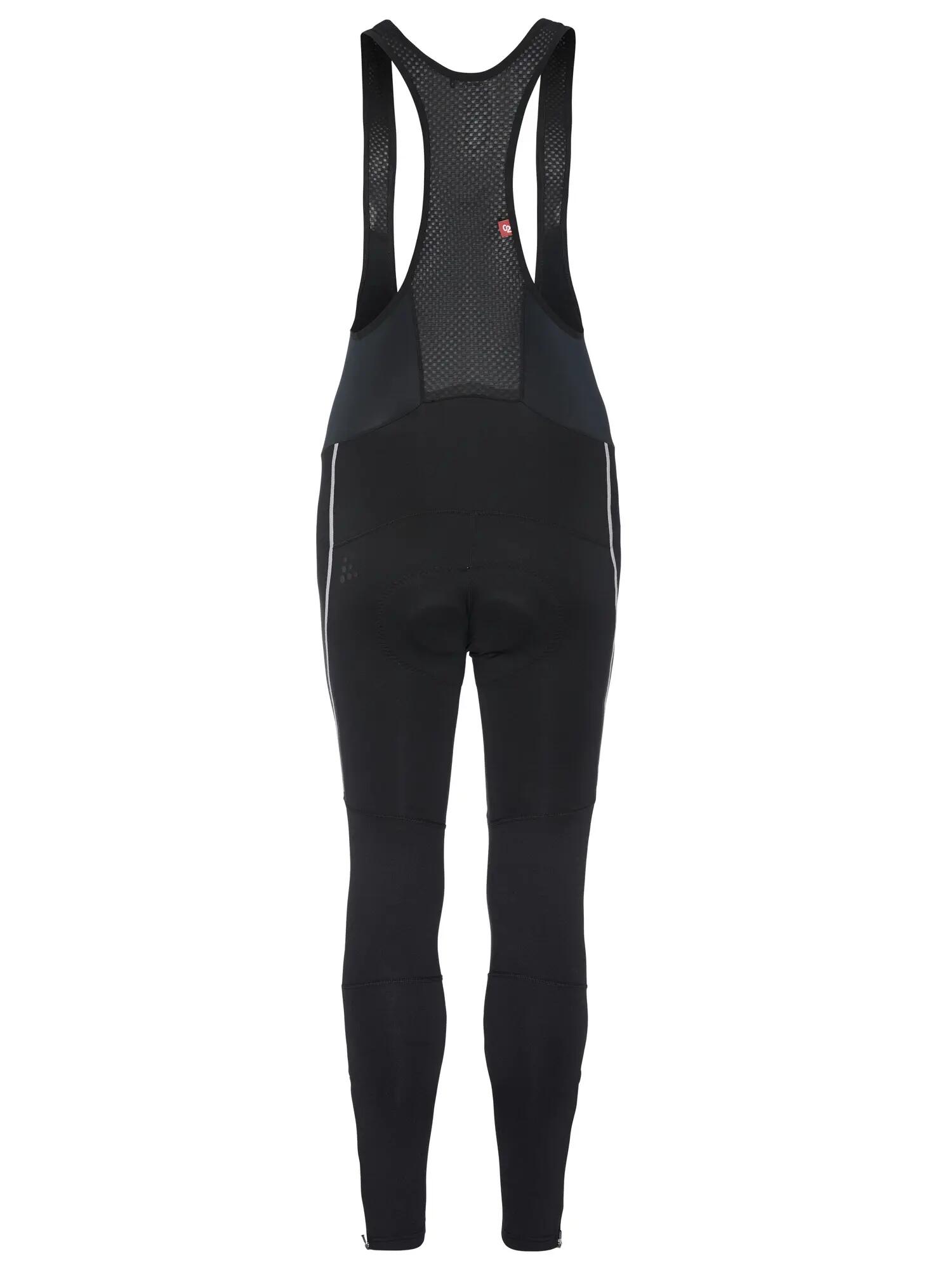 craft Adv Bike SubZ Bib Tights 2 W – Tuta donna termica, nera – Black 2/7