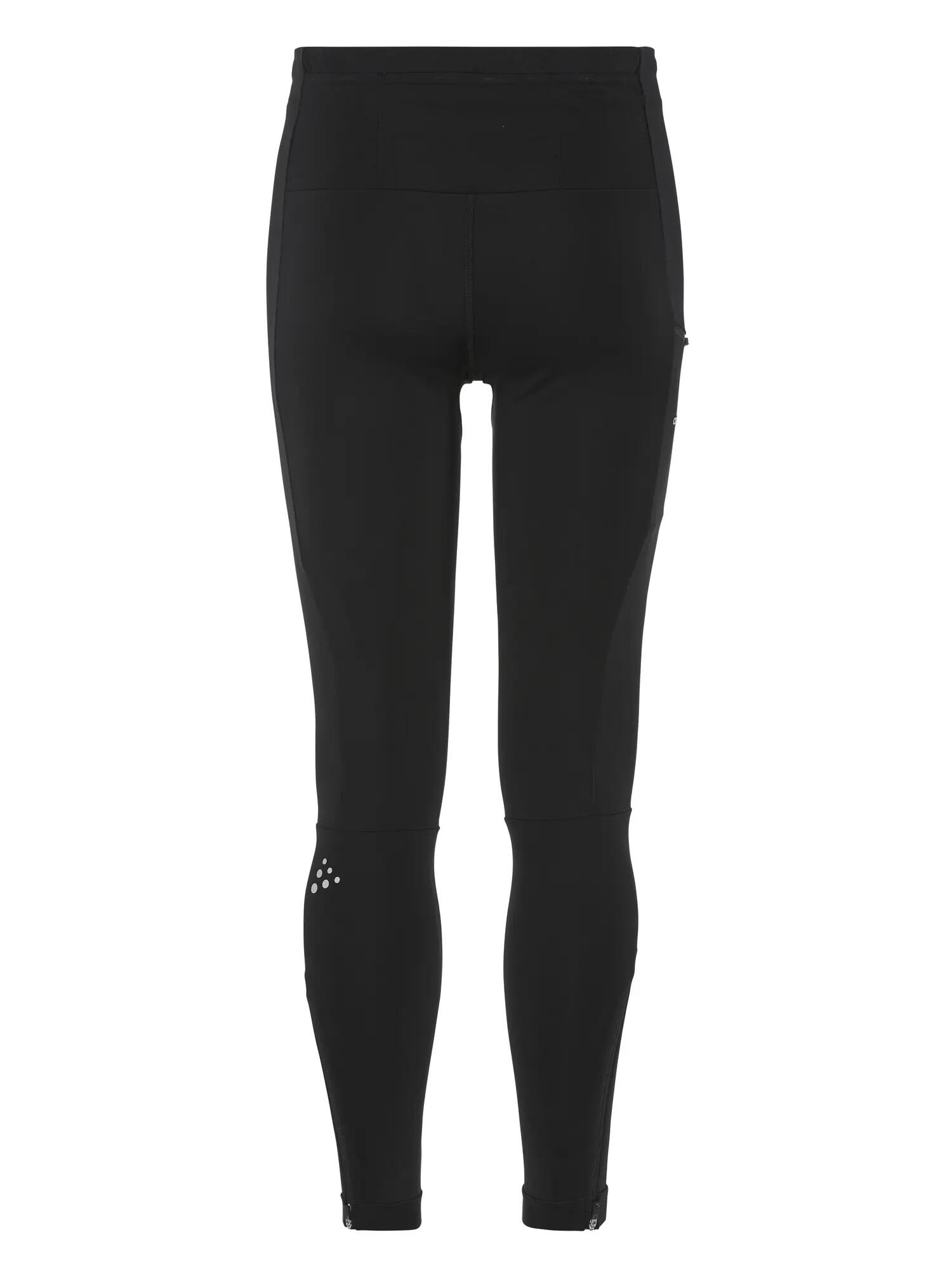 craft PRO Trail Tights 2 M – Meias-calças trail profissionais – Black/Black 2/7