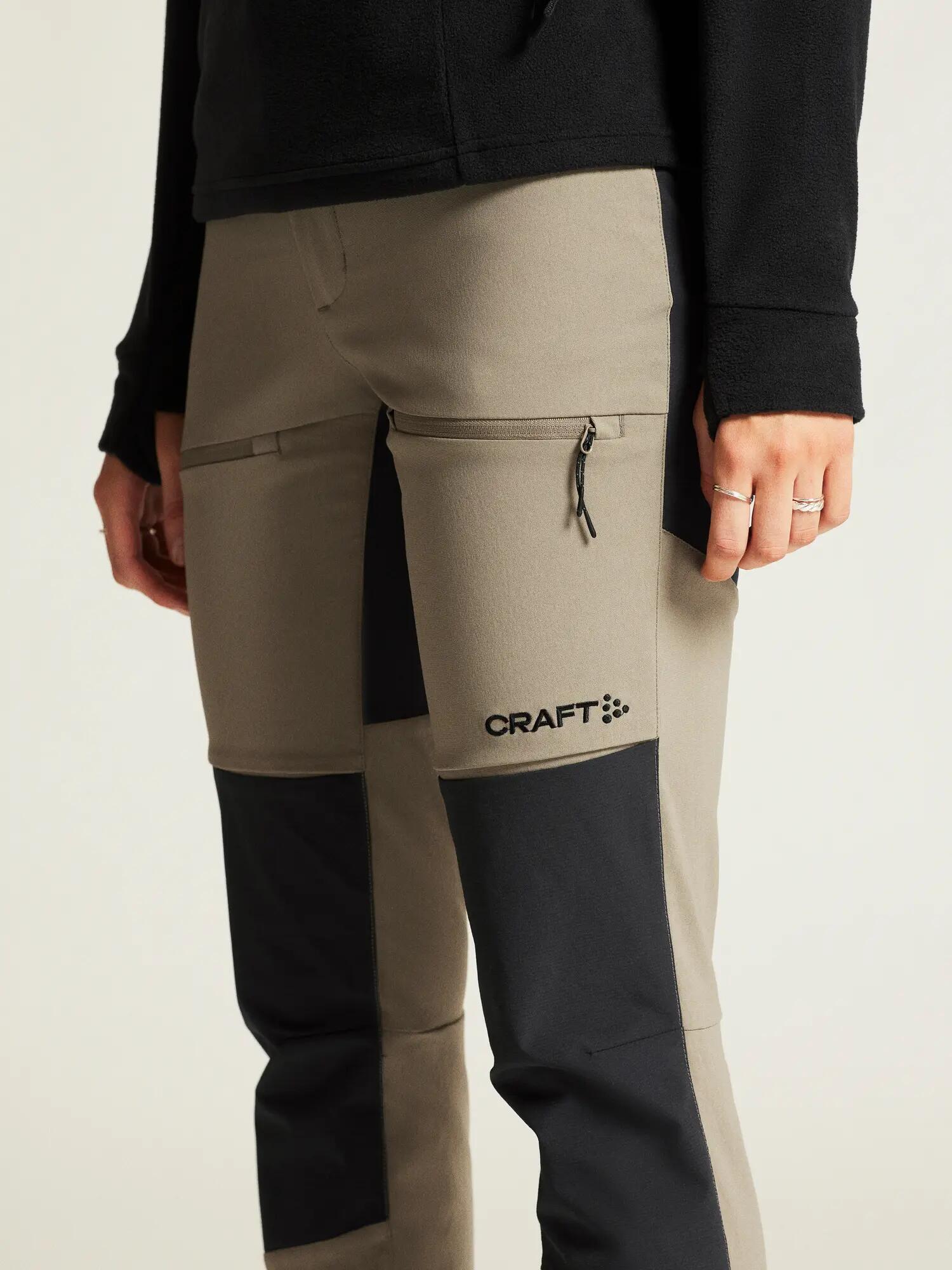 craft PRO Explore Wanderhose Damen — Dehnbar und Robust – Raw 6/7