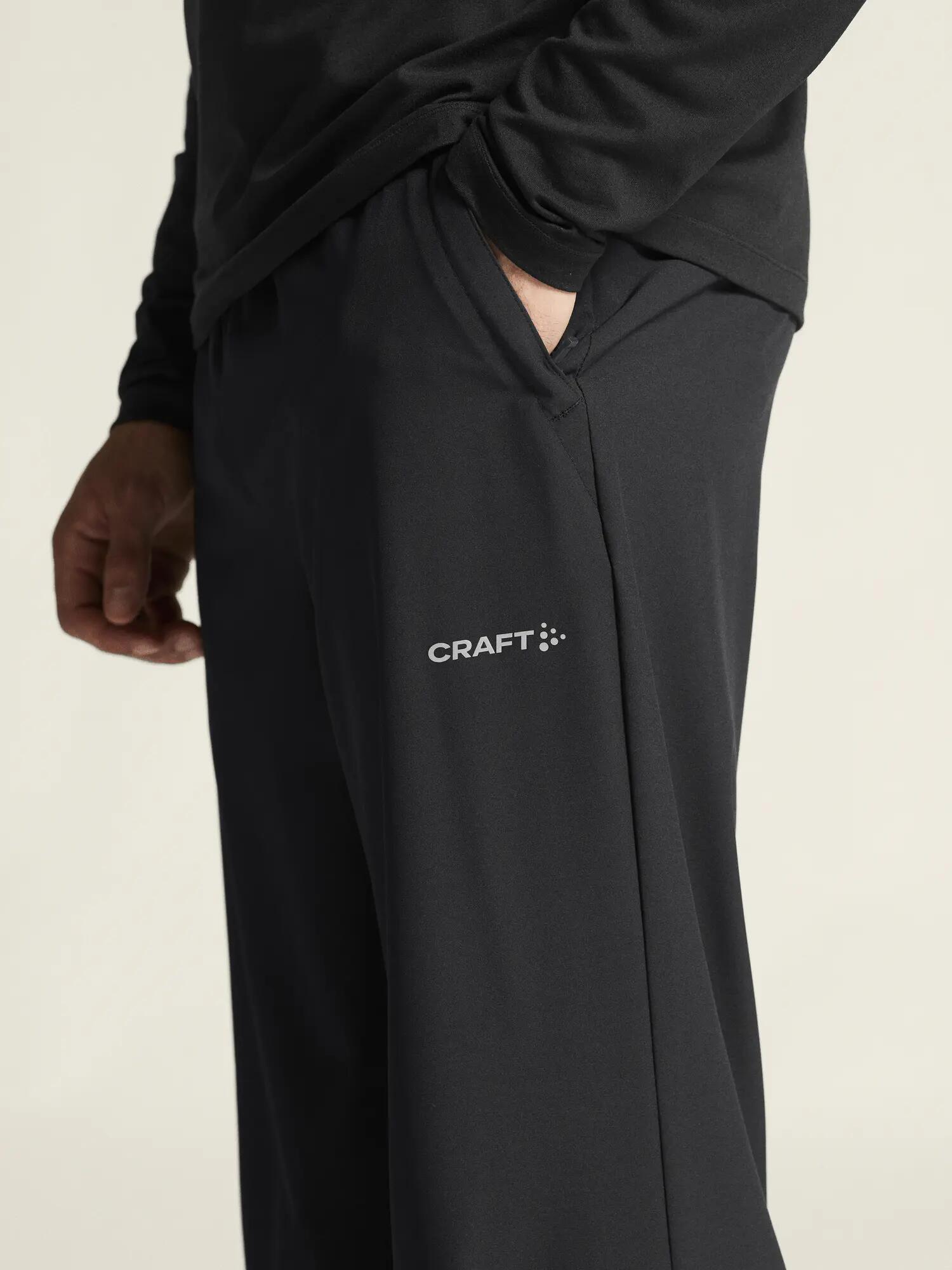 craft CORE Essence Wind Pants M – Pantalon coupe-vent léger – Black 7/7