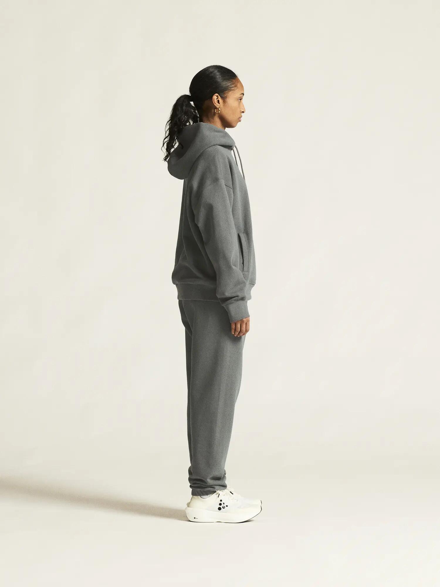 craft Frequent Sweatpants W — Calças em algodão biológico, corte relaxed – Lava 7/7
