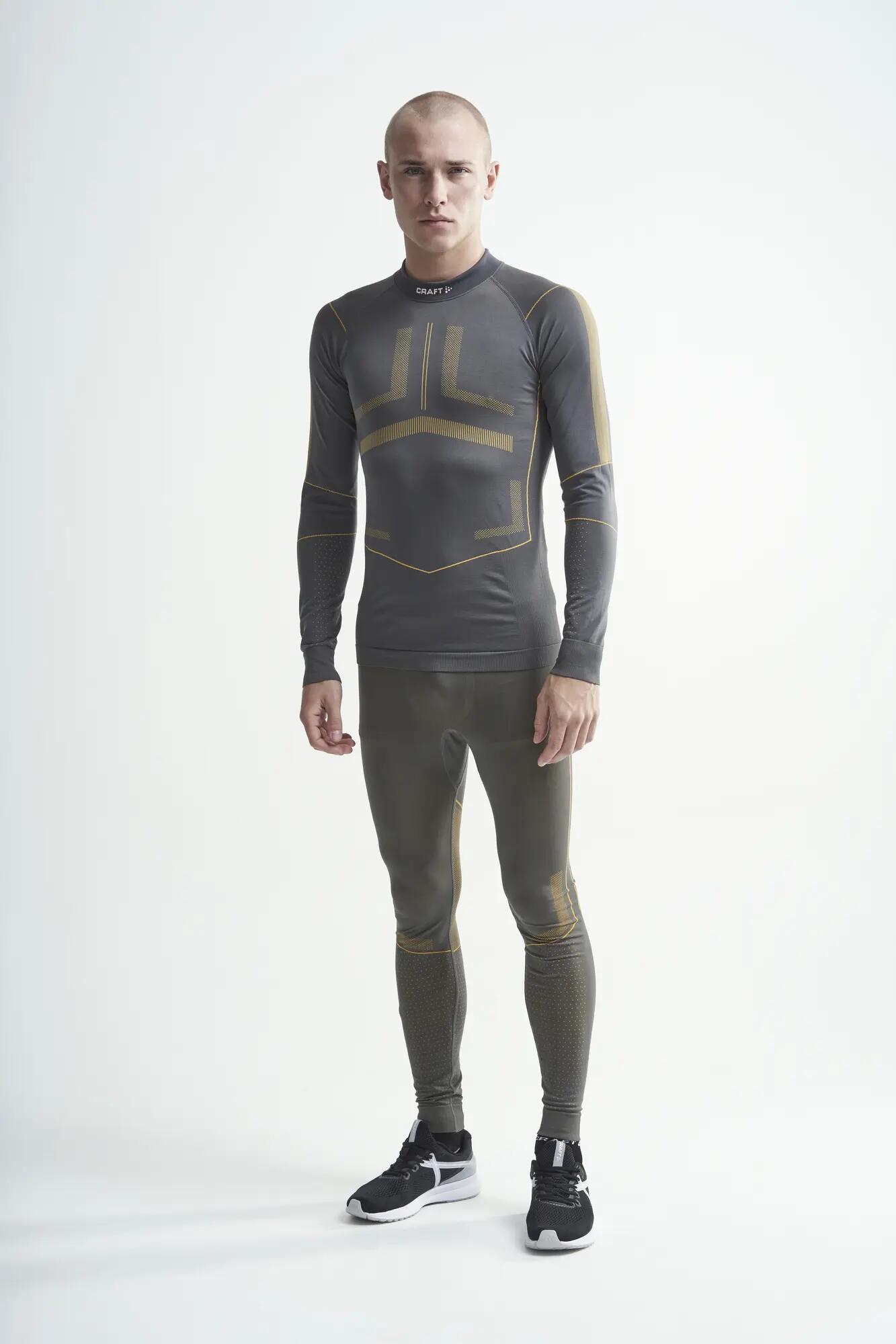 craft Active Intensity Pants M – Legging técnico respirável – Granite-Amber 4/5