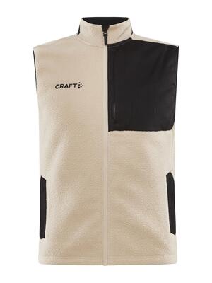 Craft adv explore pile fleece vest m - warme fleecebodywarmer gerecycled