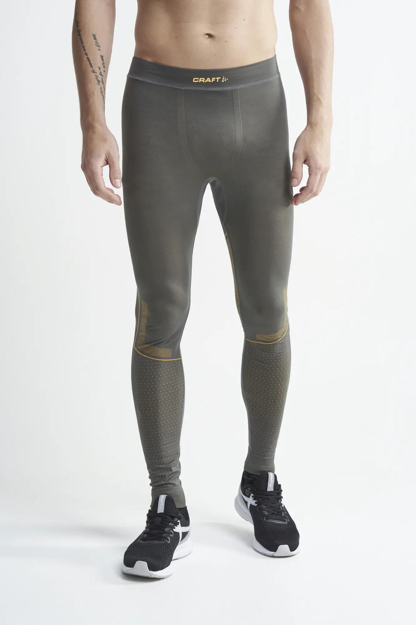 craft Active Intensity Pants M – Legging técnico respirável – Granite-Amber 3/5