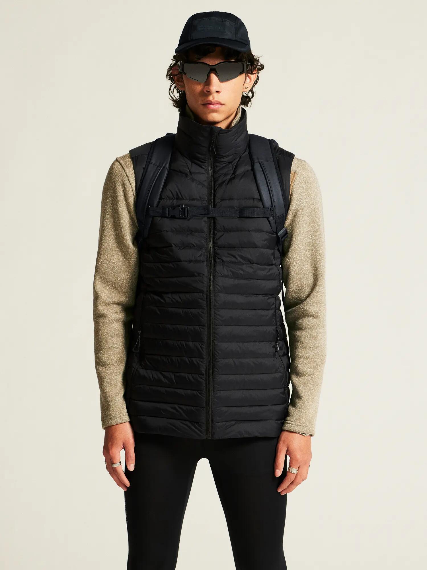craft Gilet ADV Explore Lt. Down M — Doudoune légère noire – Black 5/7